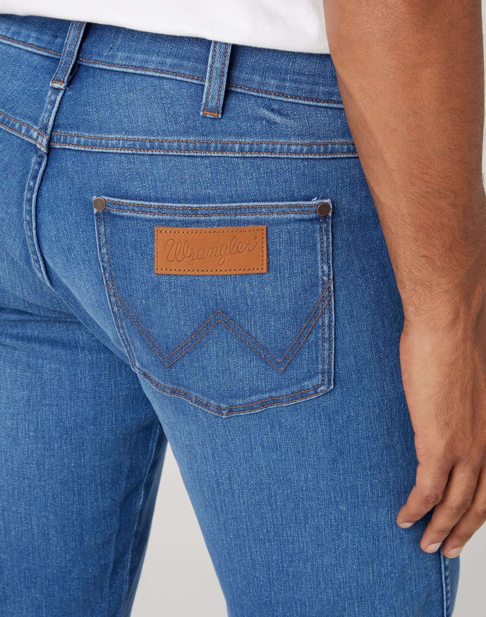 Short Colton en jean bleu Vortex Wrangler   