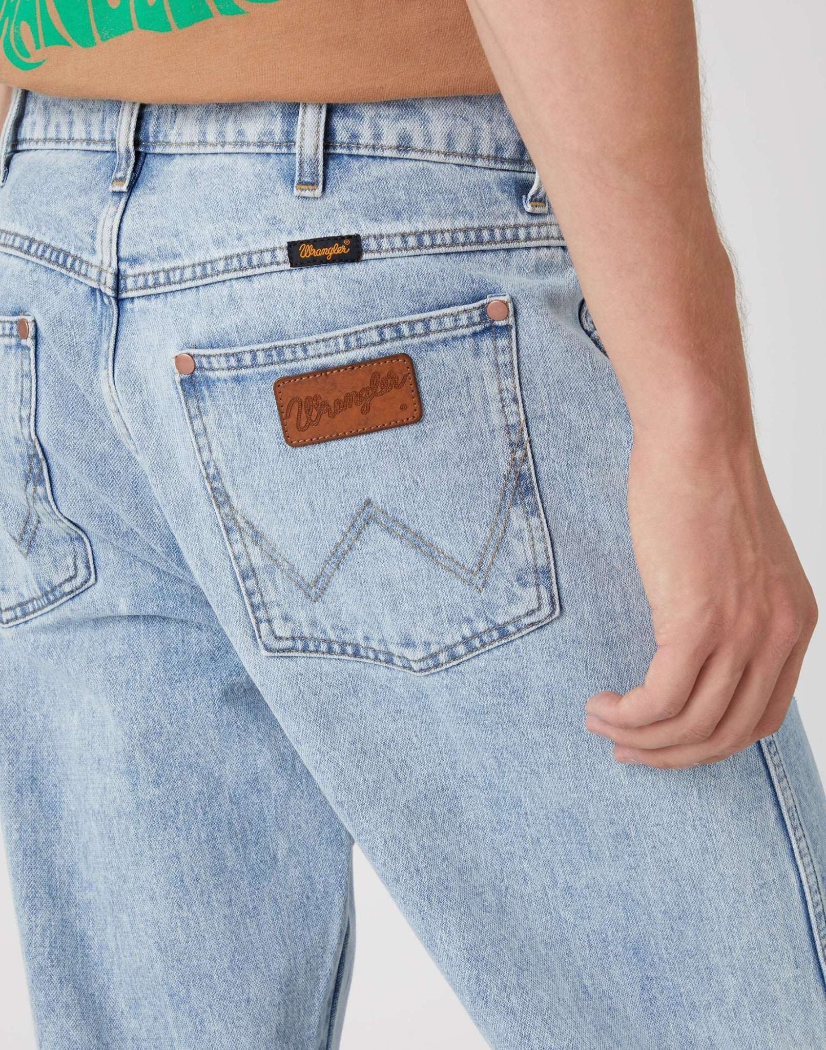 Redding en jeans Ripped Light Wash Wrangler   