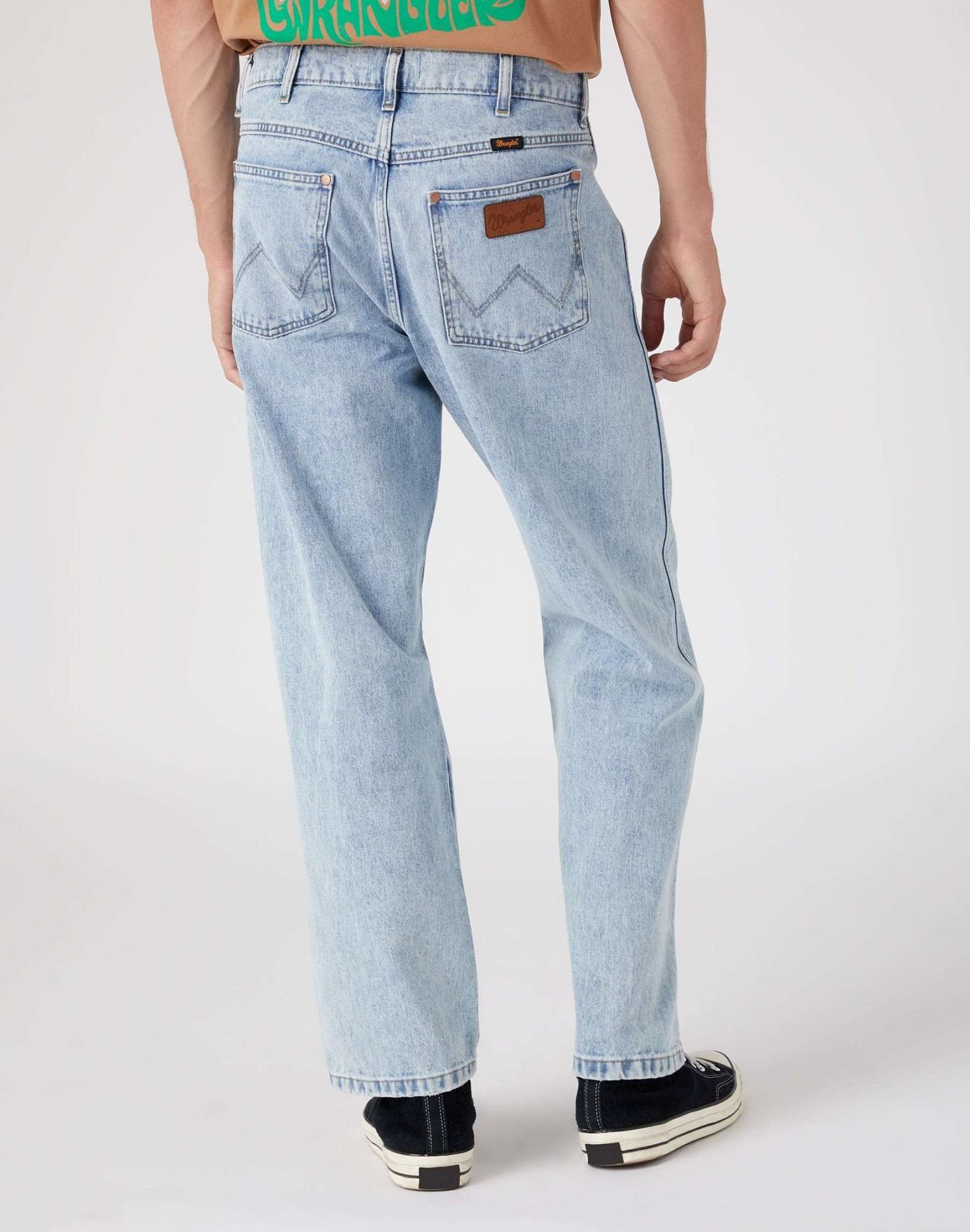 Redding en jeans Ripped Light Wash Wrangler   