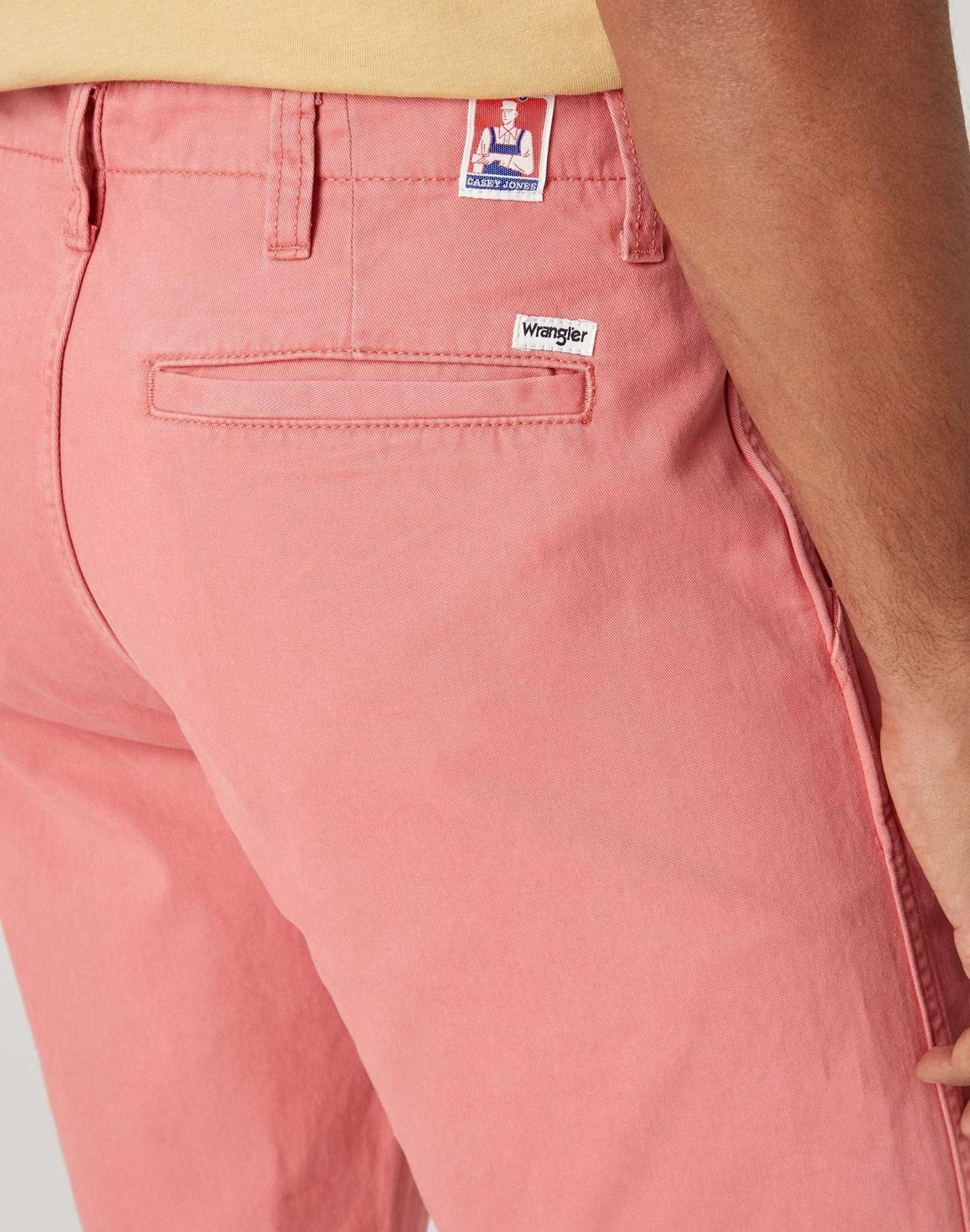 Casey Jones Chino Short en rose fané Wrangler   