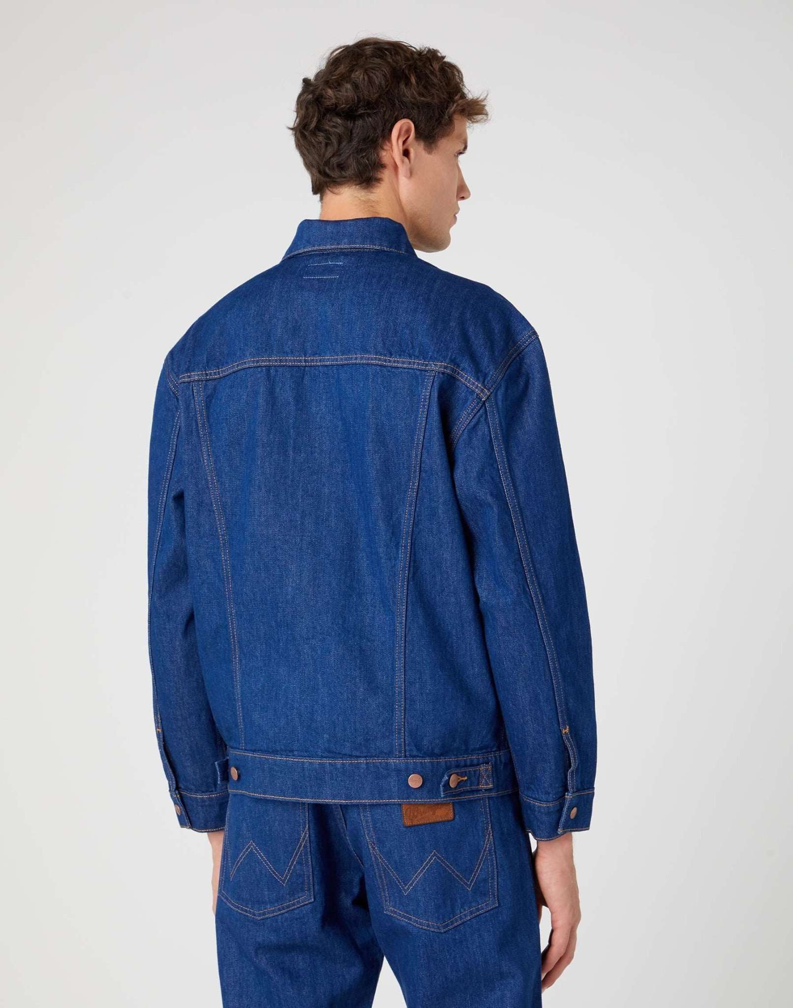 Veste Anti Fit in Wrangler Blue Vestes Wrangler   