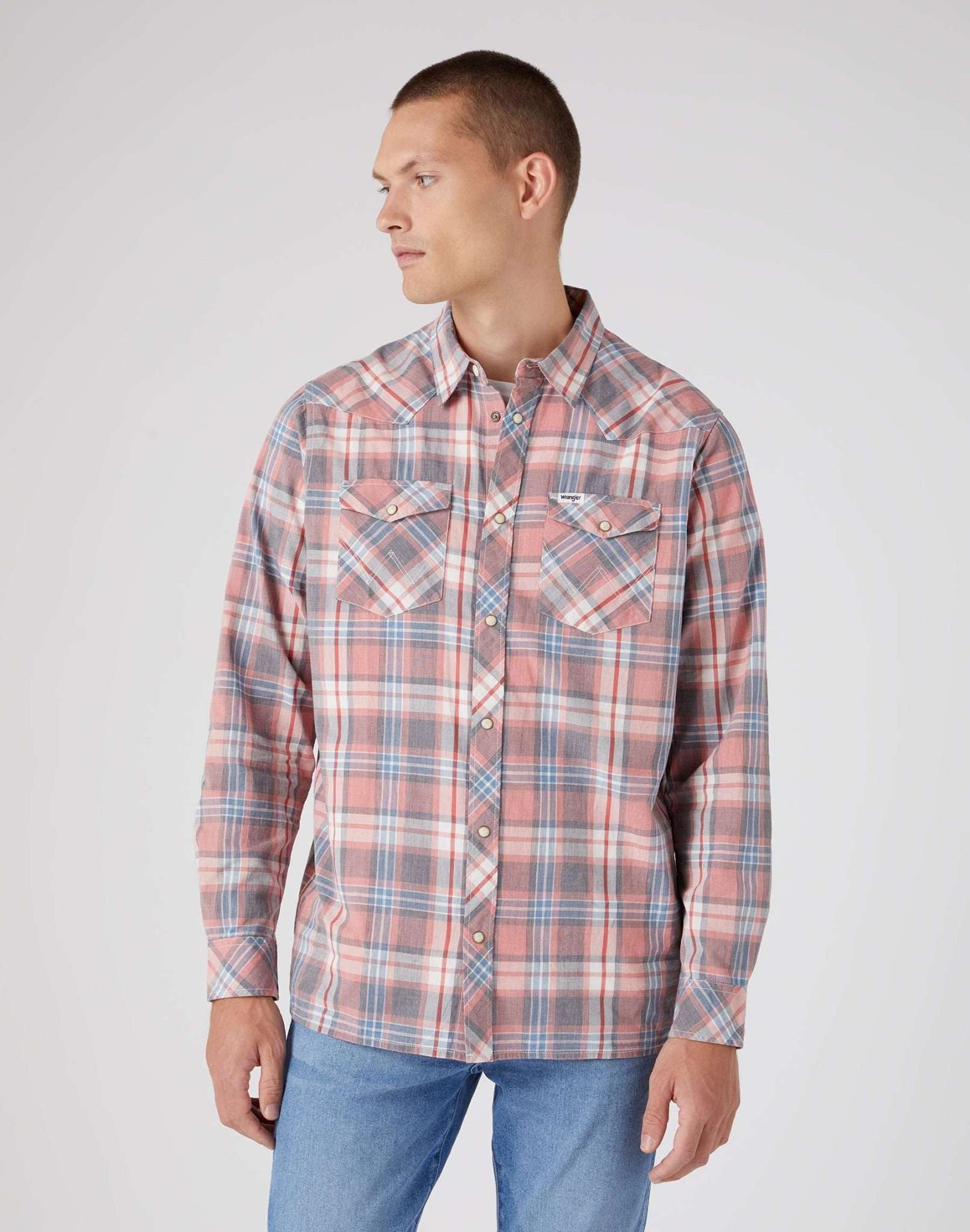 Western Chemise in Faded Rose Chemises Wrangler   