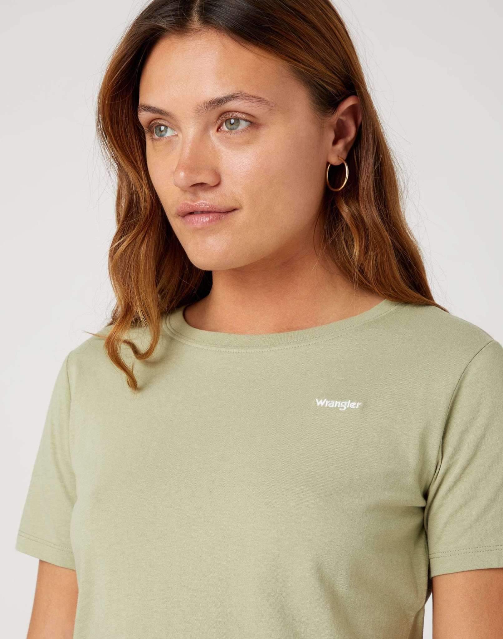 Sign Off Tee in Tea Leaf T-shirts Wrangler   