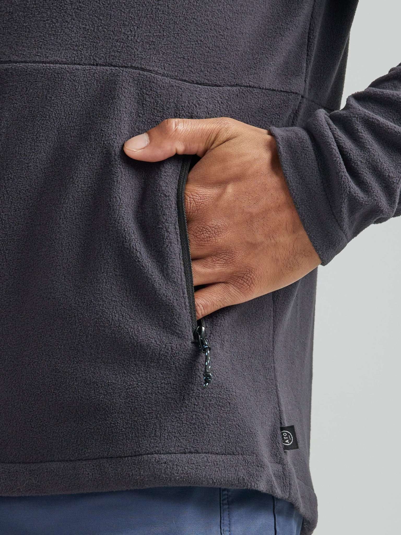 All Terrain Gear Technical Fleece Jacket in Black Vestes Wrangler   