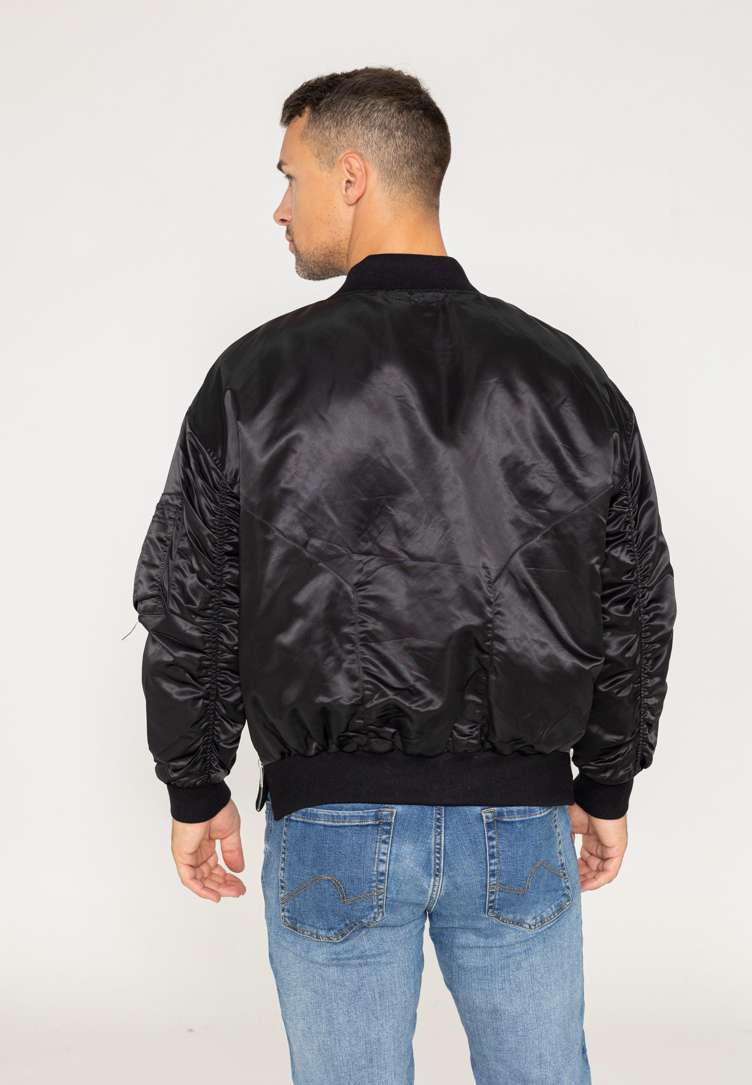 Veste aviateur Wavy U à Black Vestes Bombers Original   