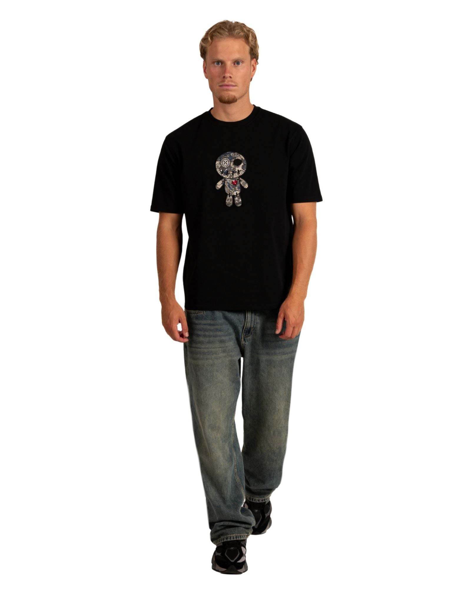 T-shirt Ennis en noir T-shirts Wrong Friends