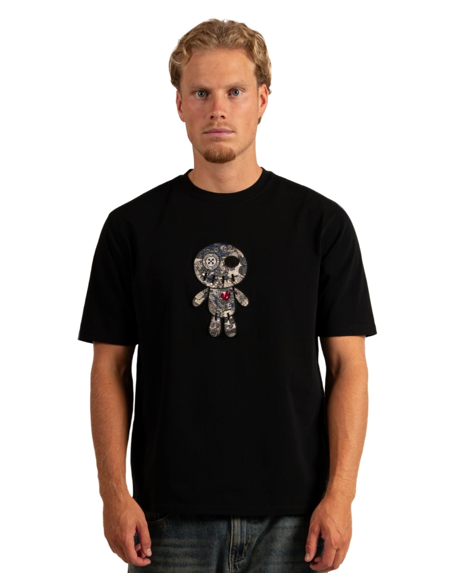 T-shirt Ennis en noir T-shirts Wrong Friends