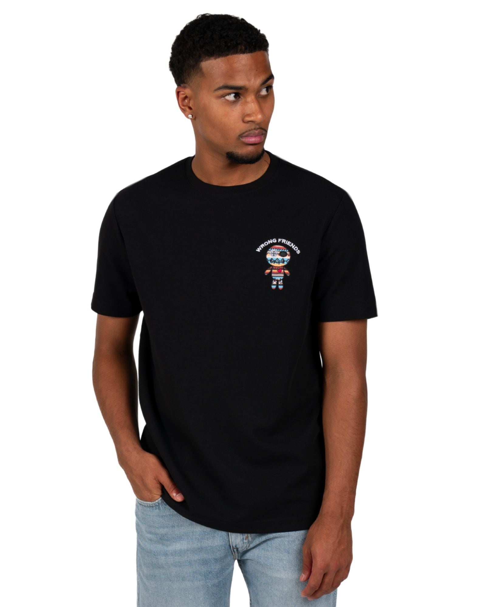 T-shirt San Benito en noir T-shirts Wrong Friends