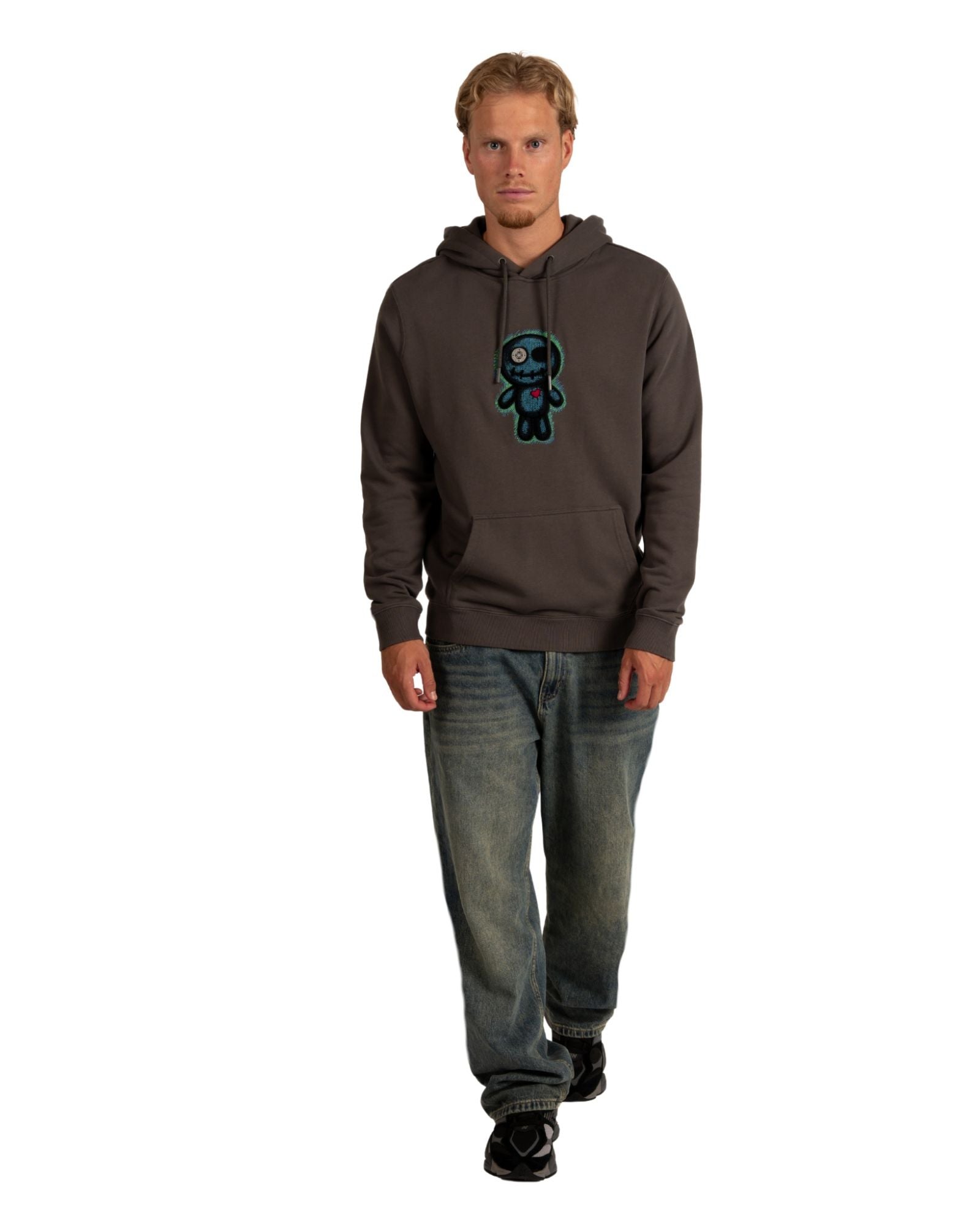 Sweat à capuche Williams gris Sweat à capuche Wrong Friends