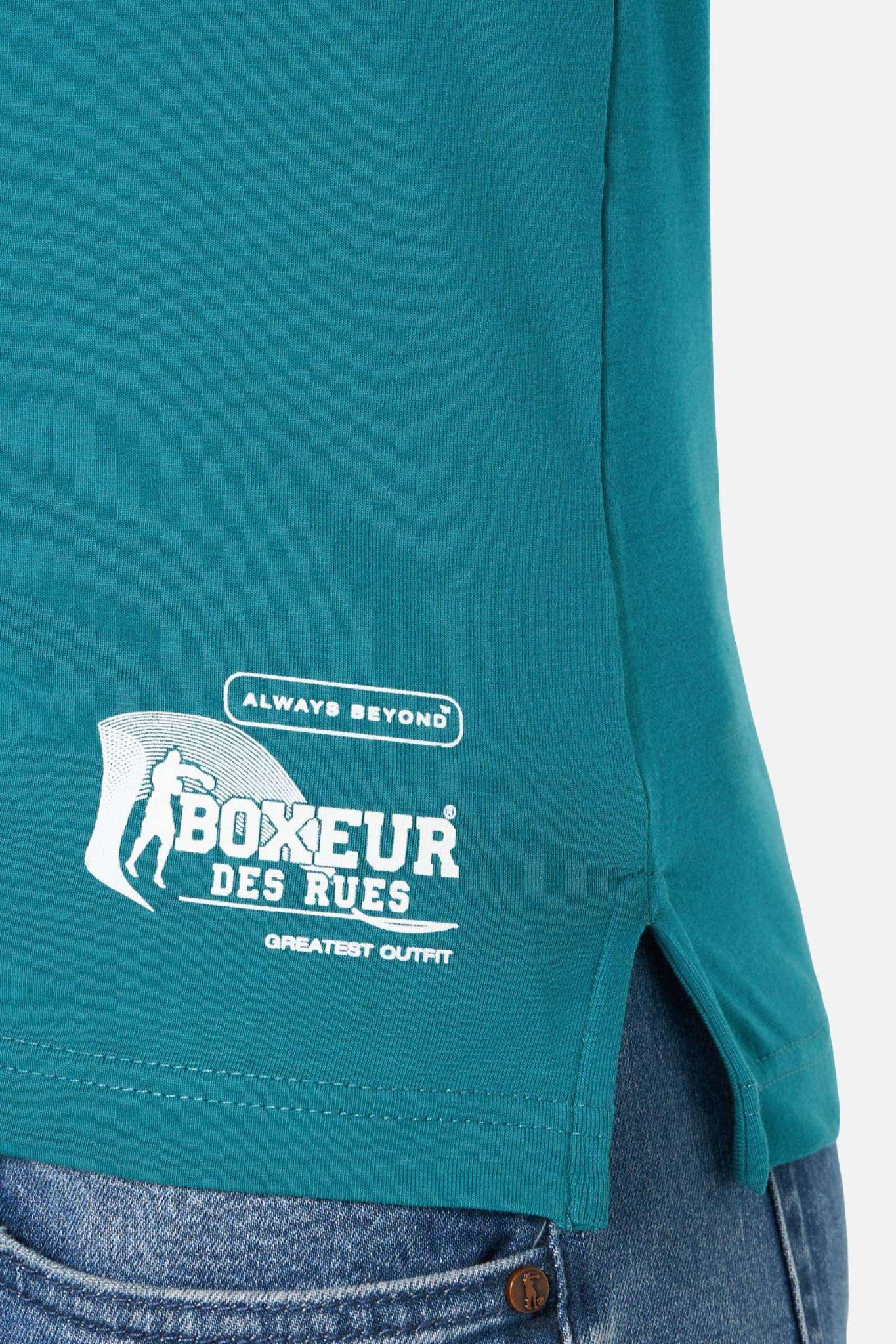 Basic Printed Tank Top dans Débardeurs Océan Boxeur des Rues   