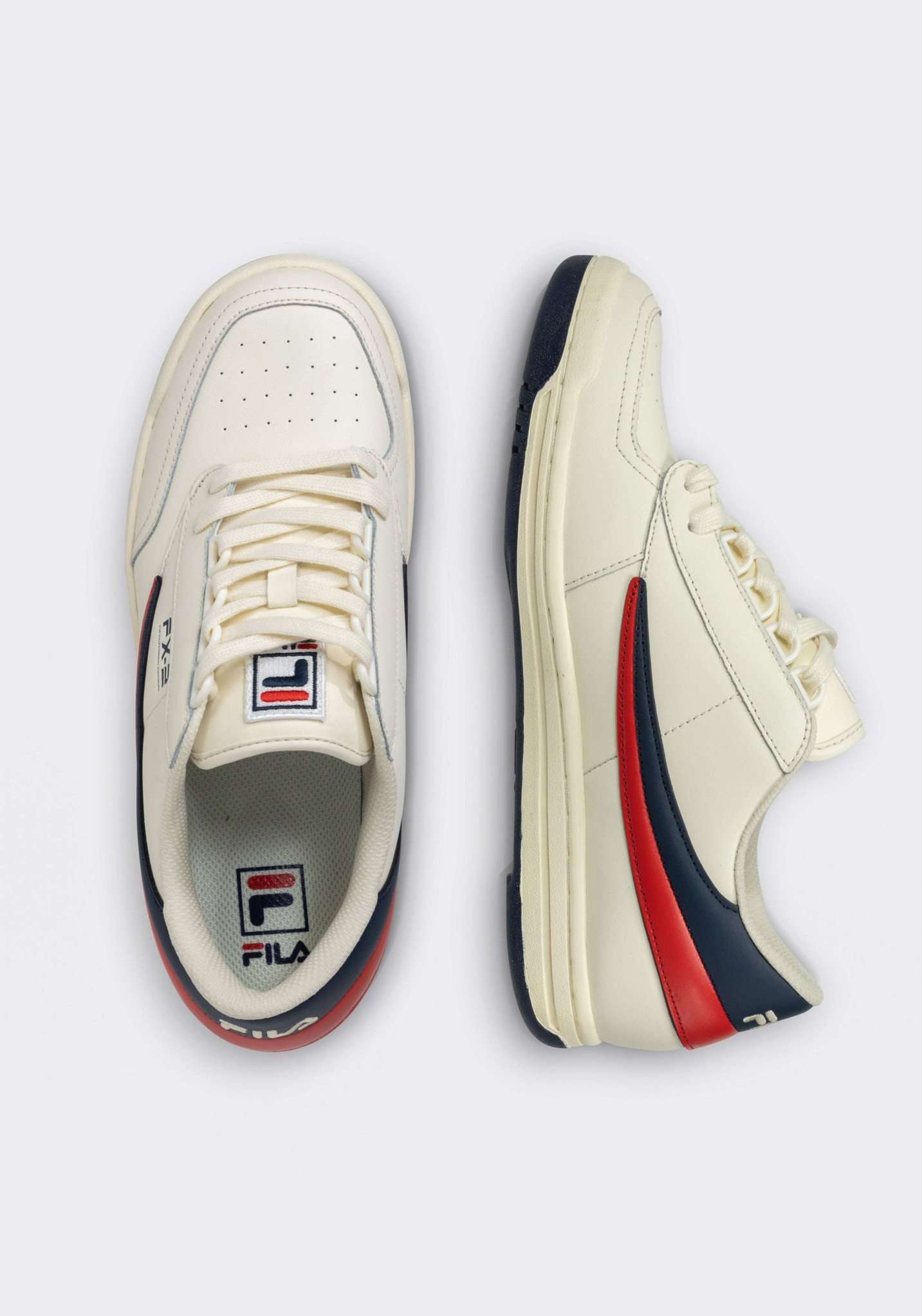 Baskets Original Tennis '83 en blanc antique Fila   