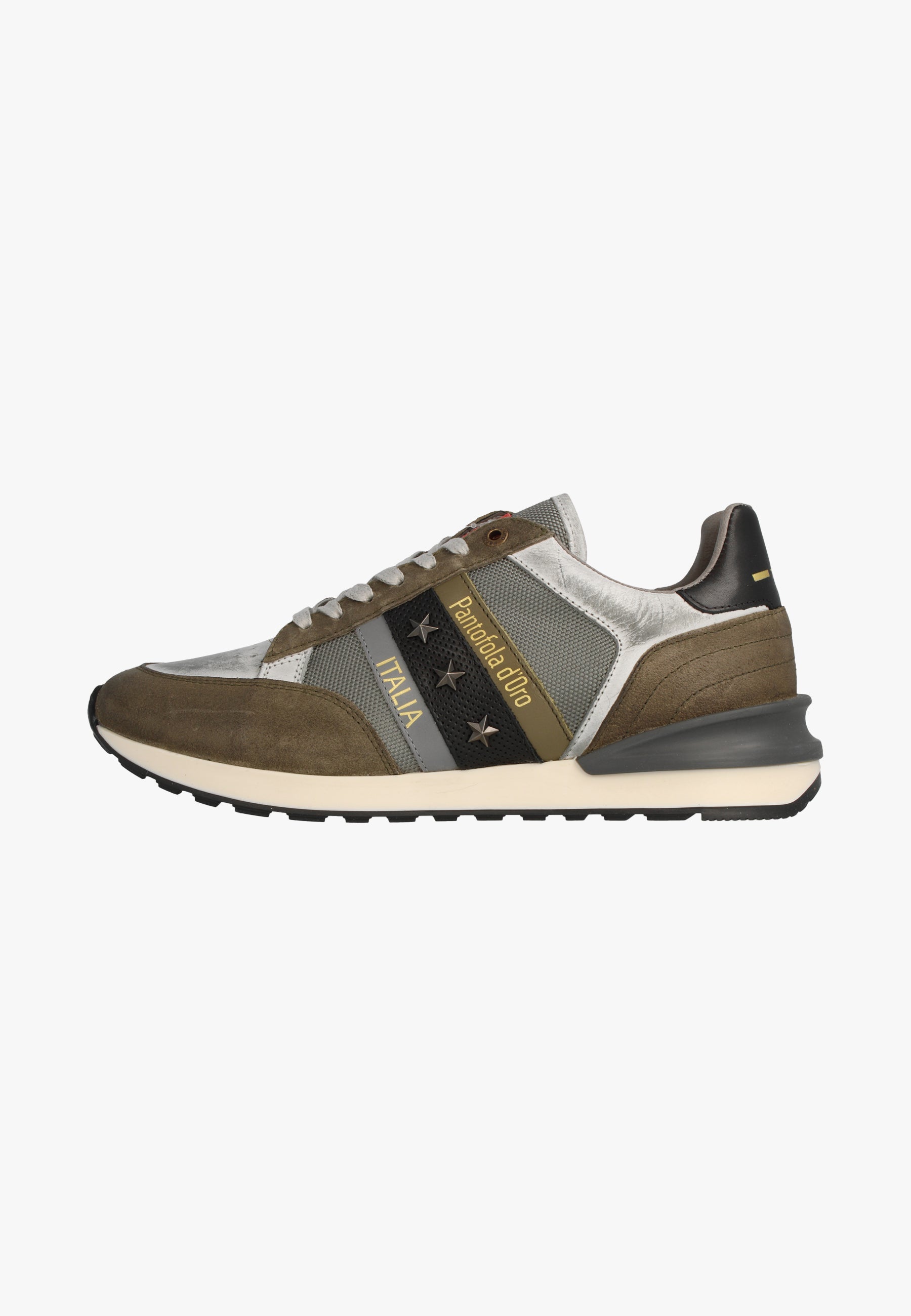 Baskets Imola Runner N in Olive Pantofola d'Oro   