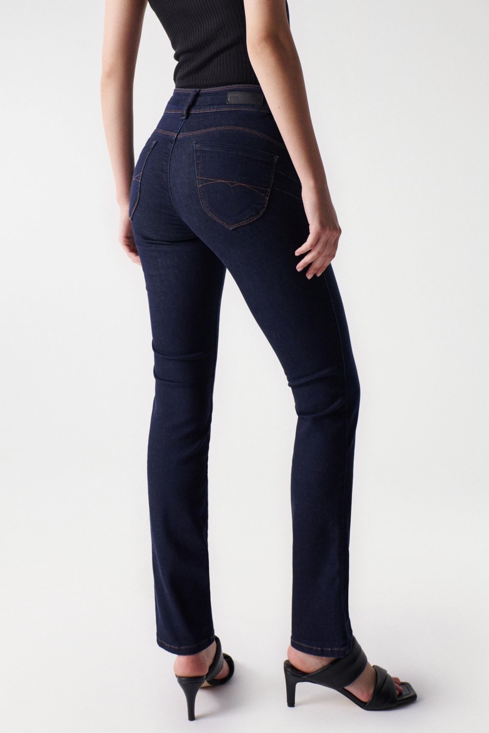 Secret Slim Push-In en jean Dark Wash Salsa Jeans   