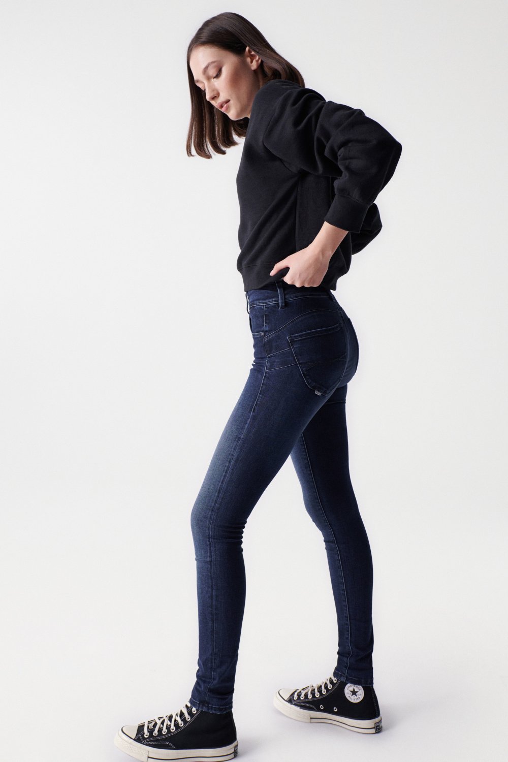 Secret Skinny Push-In en jean Rinse Wash Salsa Jeans   