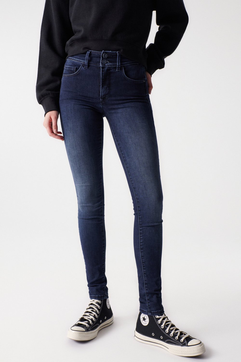 Secret Skinny Push-In en jean Rinse Wash Salsa Jeans   