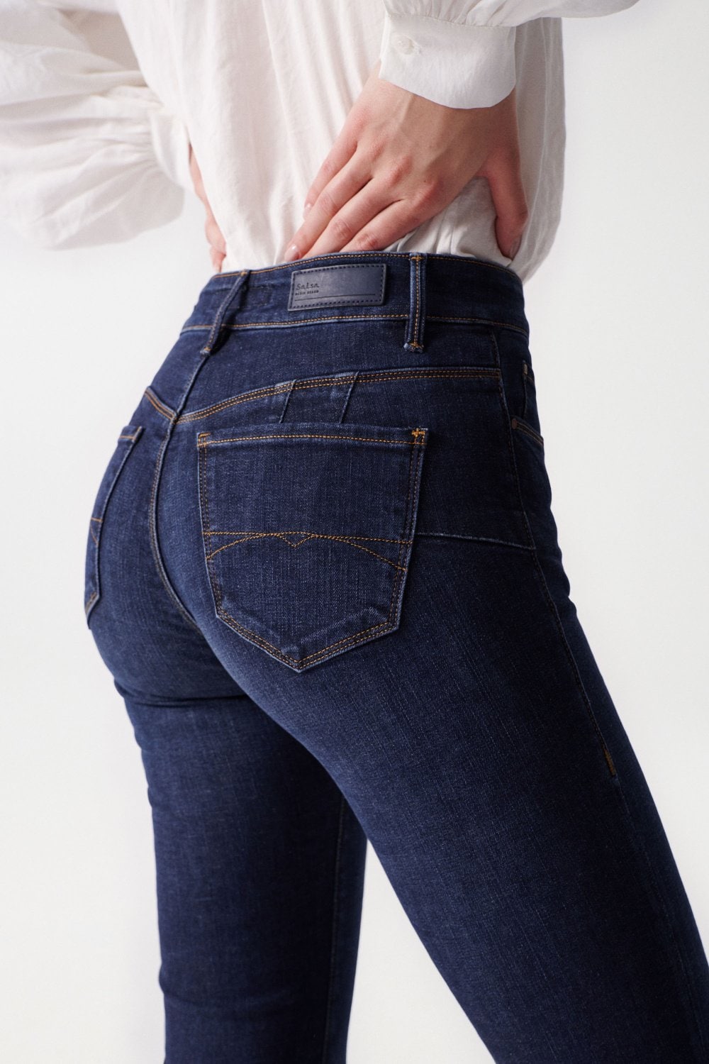 Destiny Flare Push-Up en jean Dark Wash Salsa Jeans   