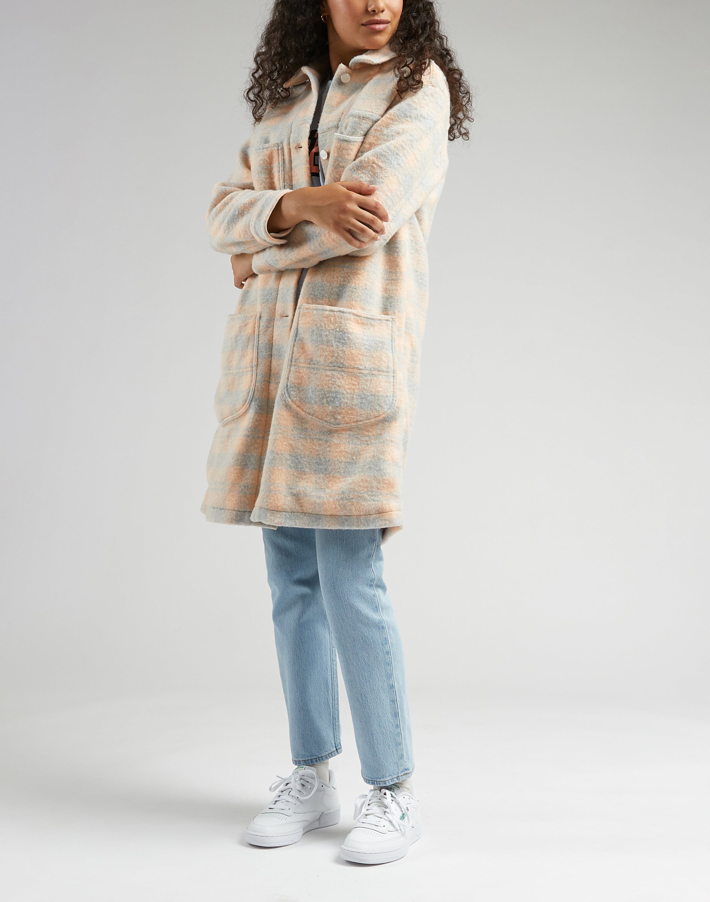 Elongated Chore Coat à Peach Buzz Vestes Lee   