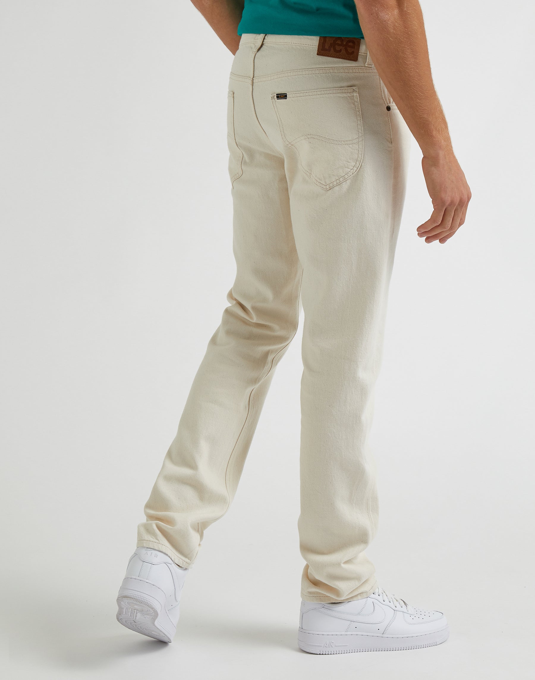 Daren Zip Fly Non Stretch en écru Pantalon Lee   