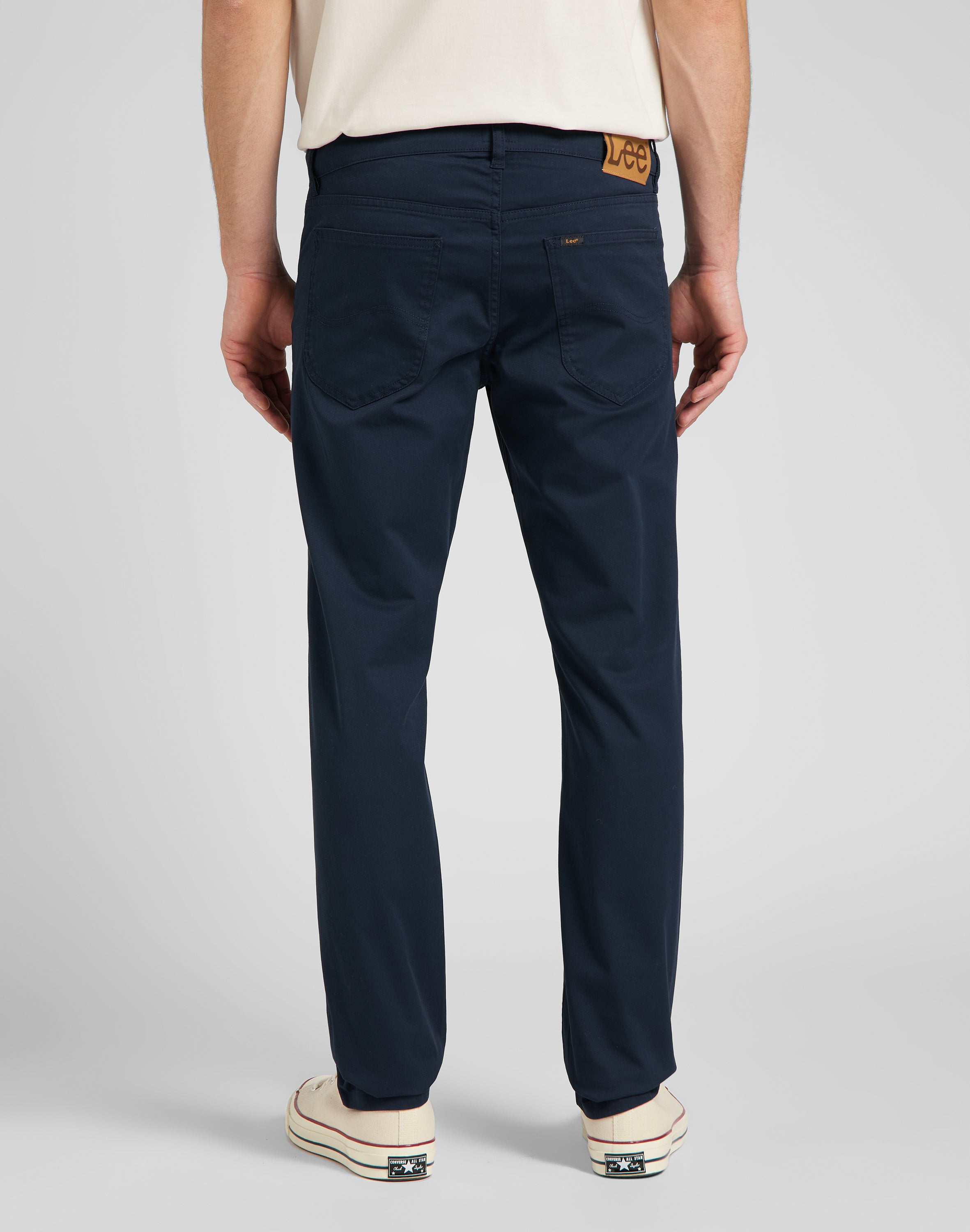 Daren Zip Fly en pantalon Deep Navy Lee   