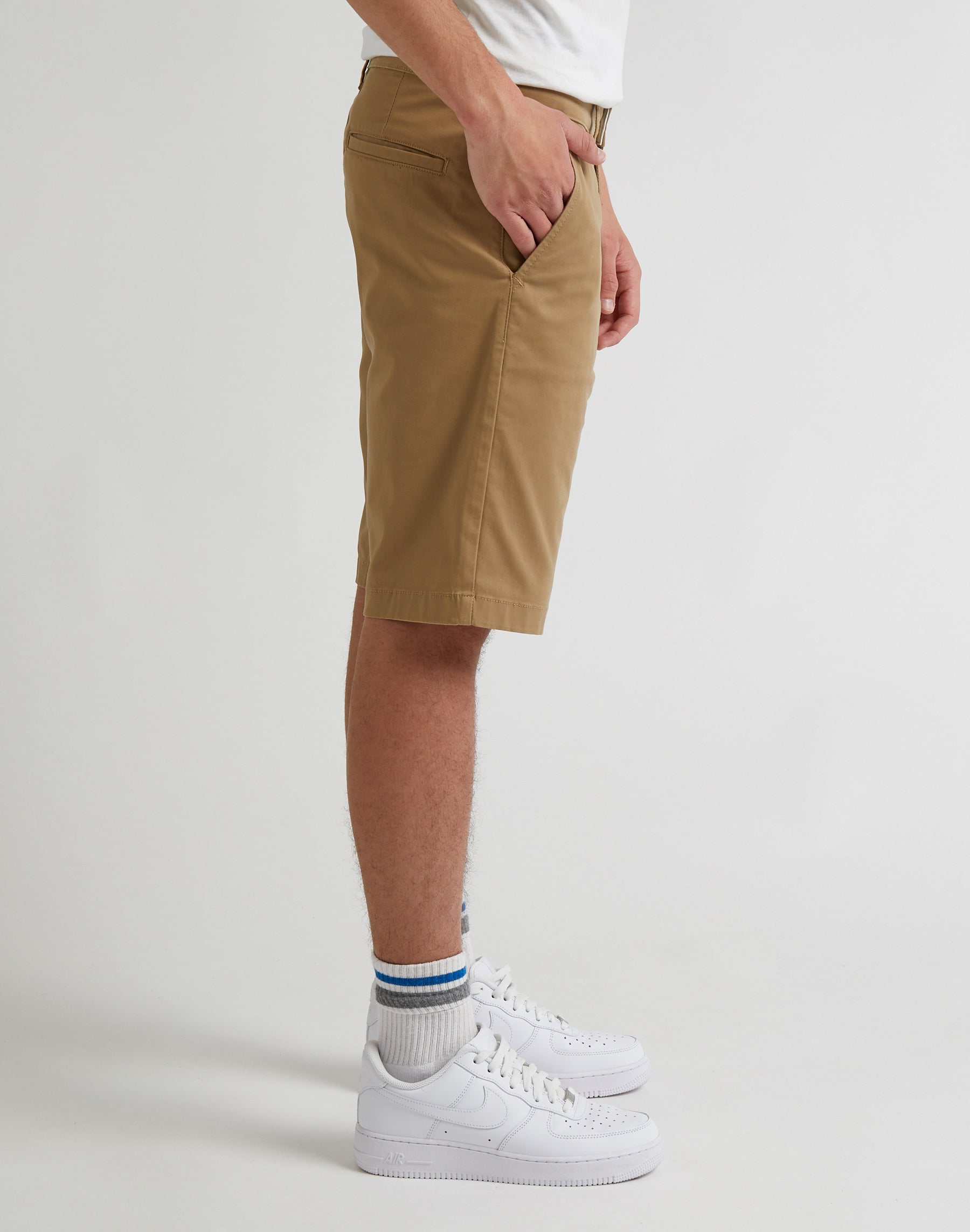 Short Chino régulier en Clay Shorts Lee   