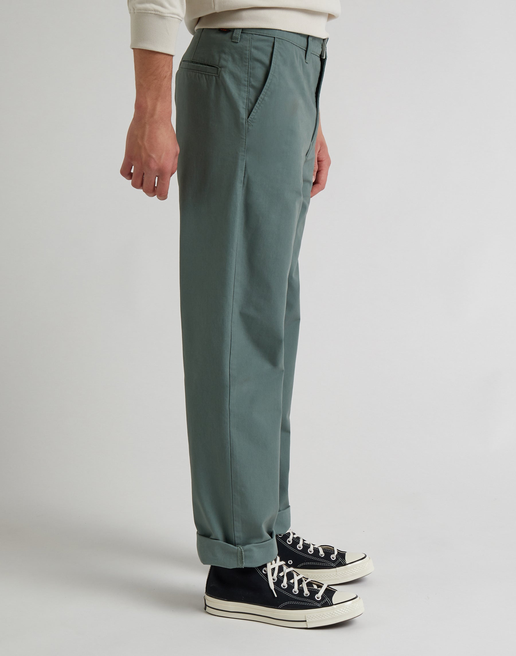 Relaxed Chino en pantalon Fort Green Lee   