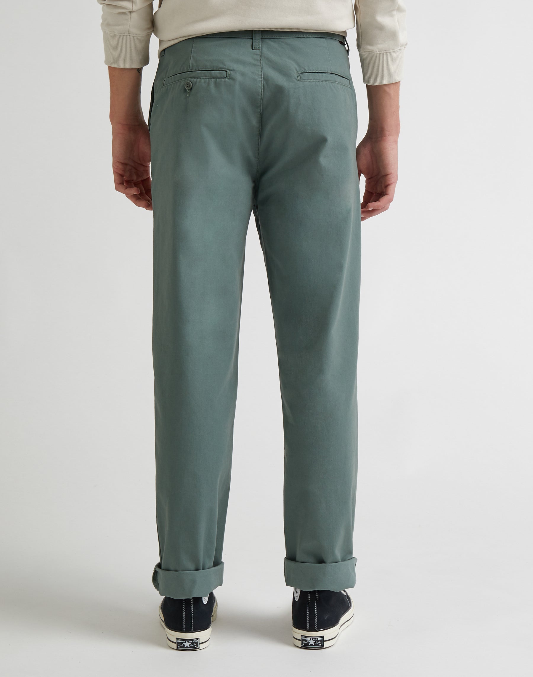 Relaxed Chino en pantalon Fort Green Lee   