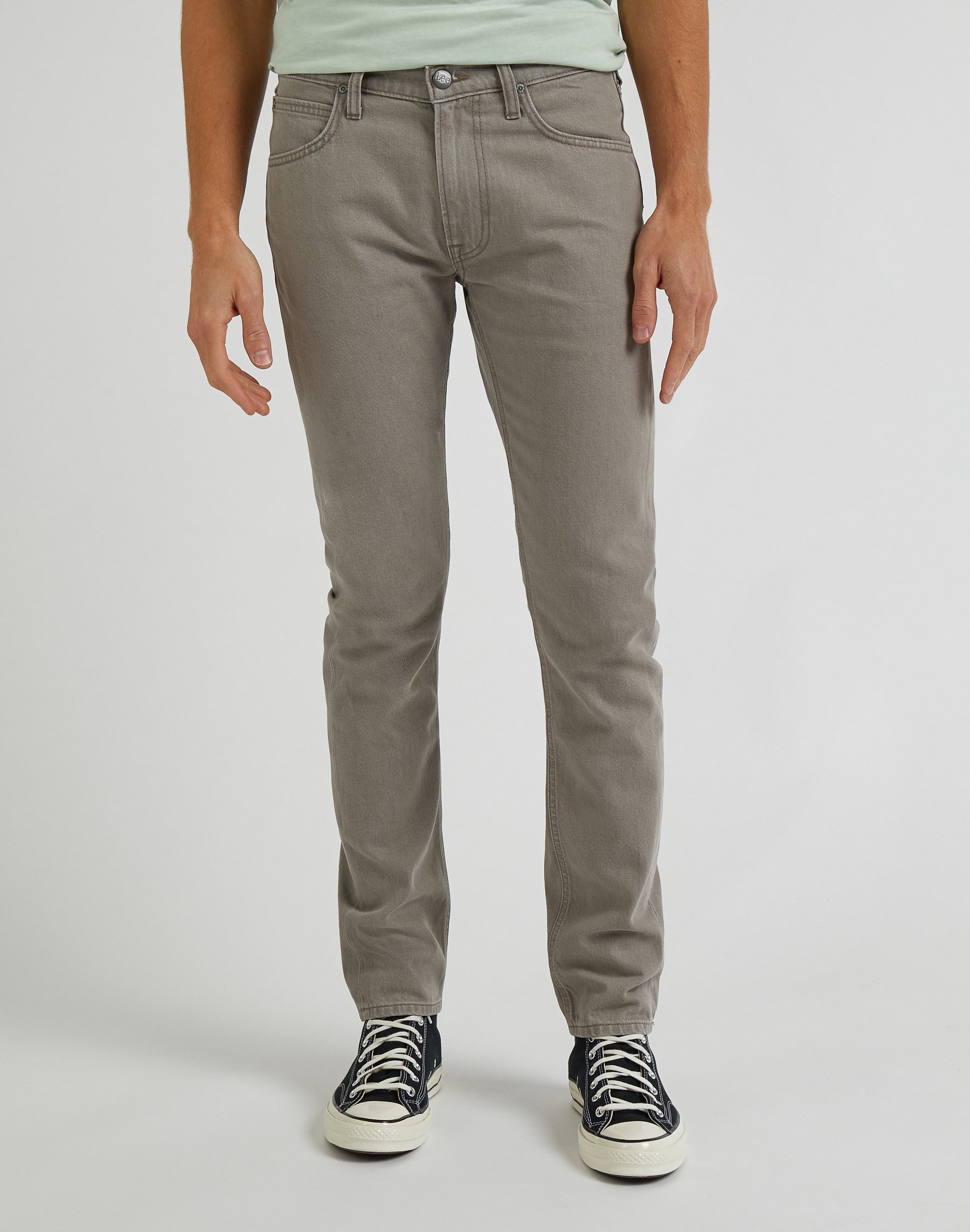 Luke Low Stretch in Mushroom Light Pantalon Lee   