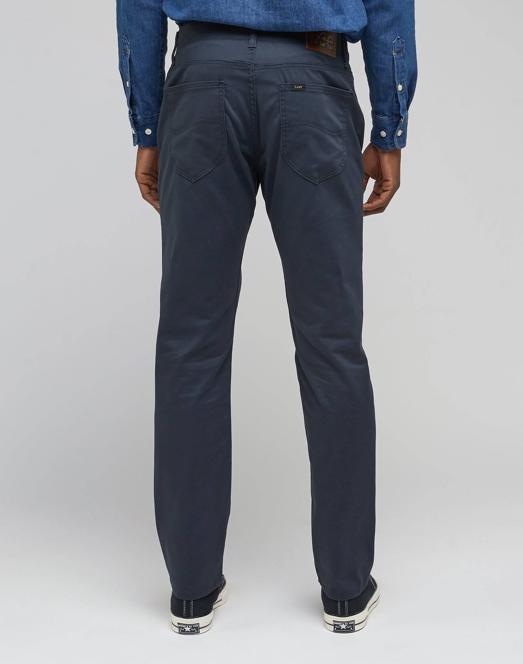 Pantalon droit Mvp en Navy Lee   