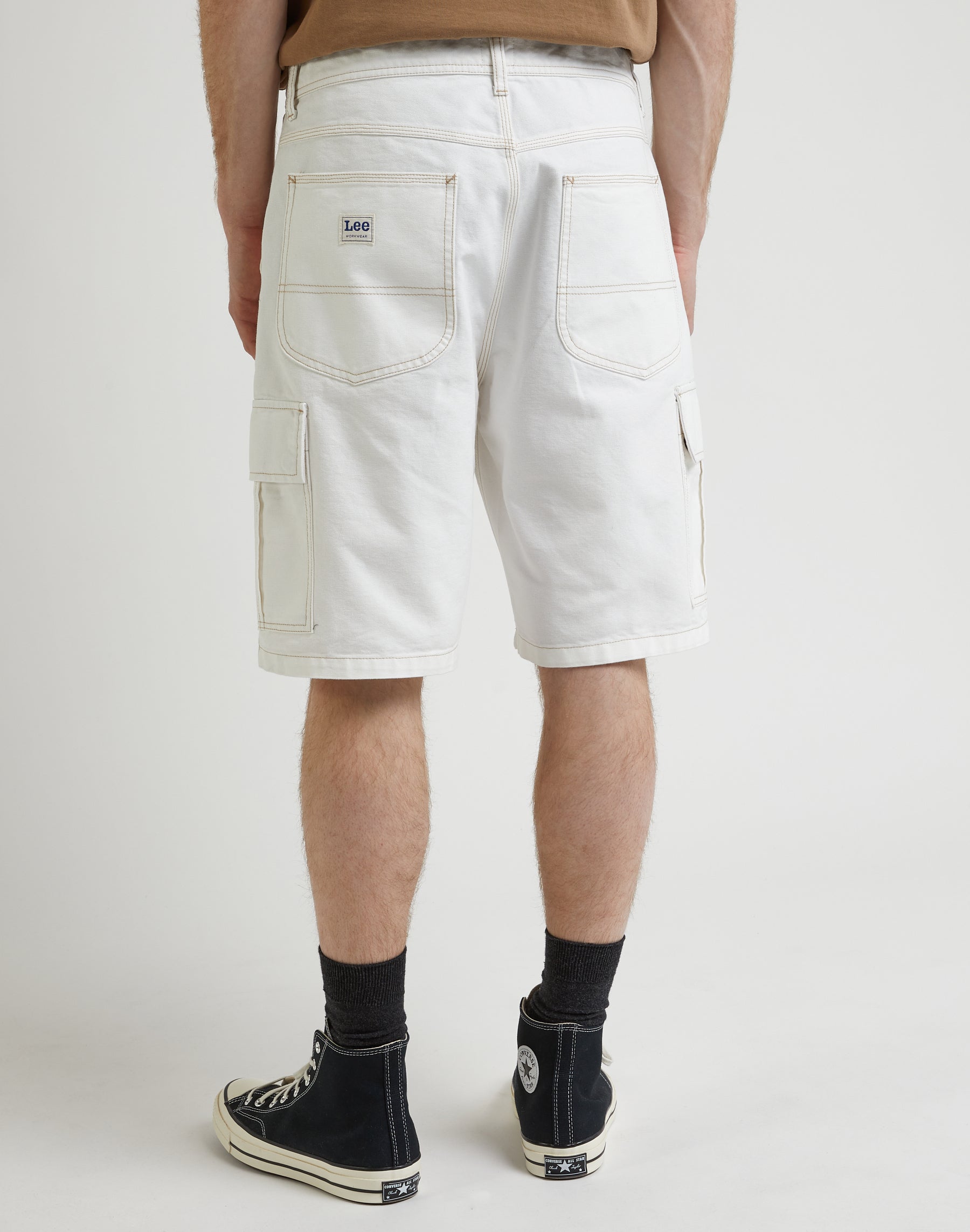 Short cargo en écru Short Lee   