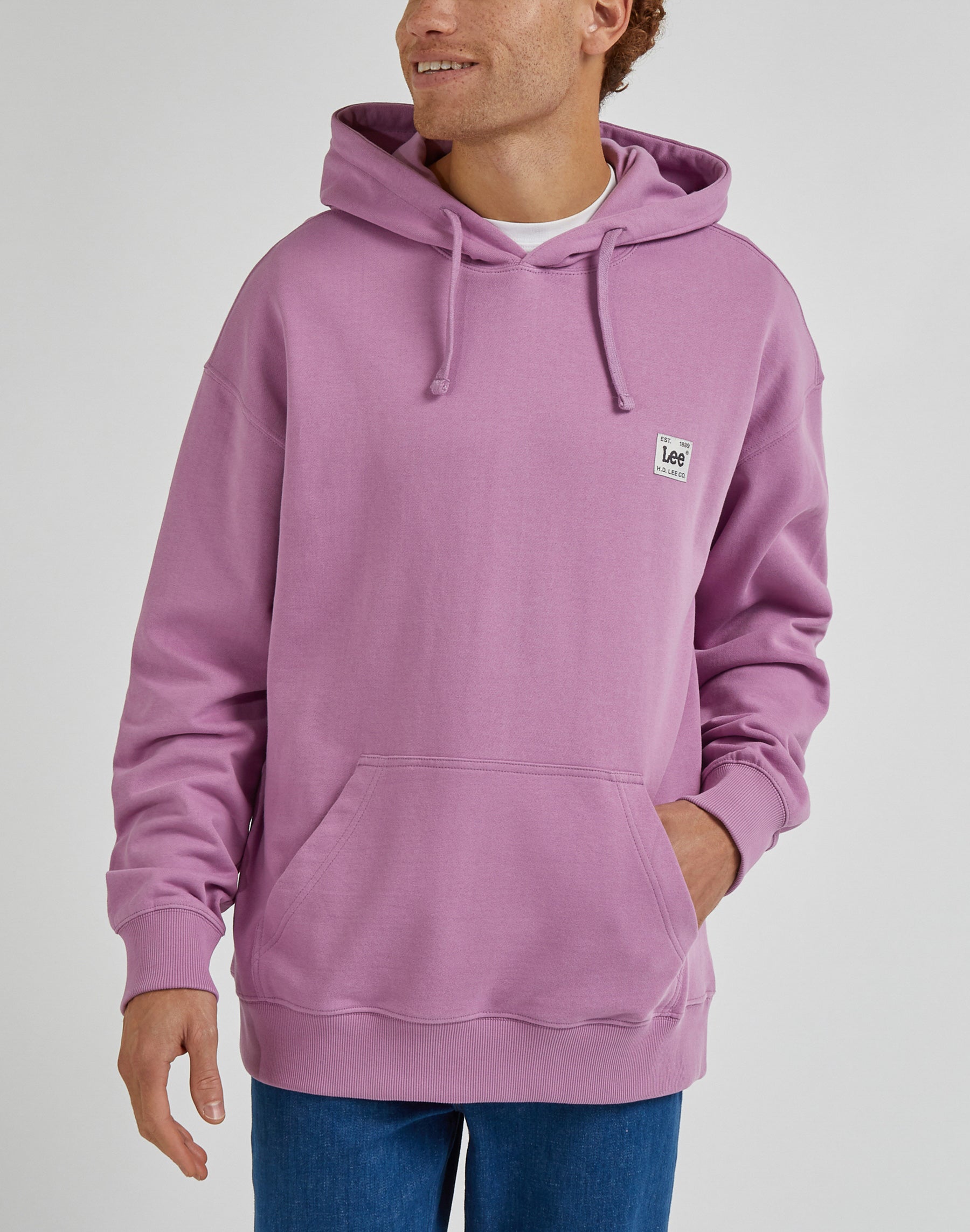 Core Loose Hoodie en pansy Sweat à capuche Lee   