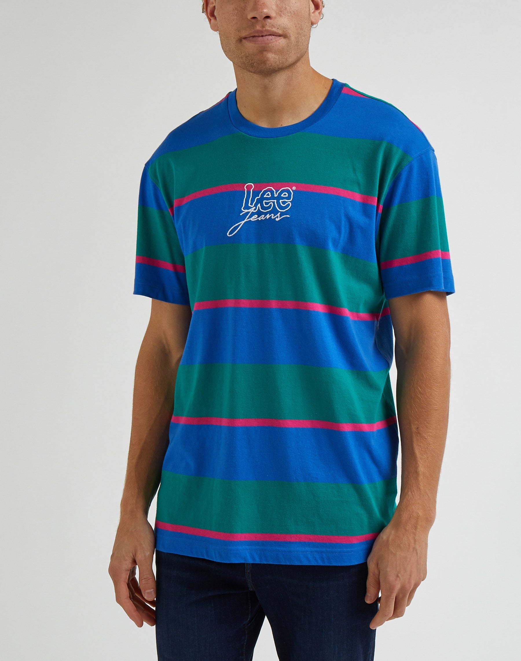 T-shirt 80S Relaxed Stripe dans Ferris T-shirts Lee   