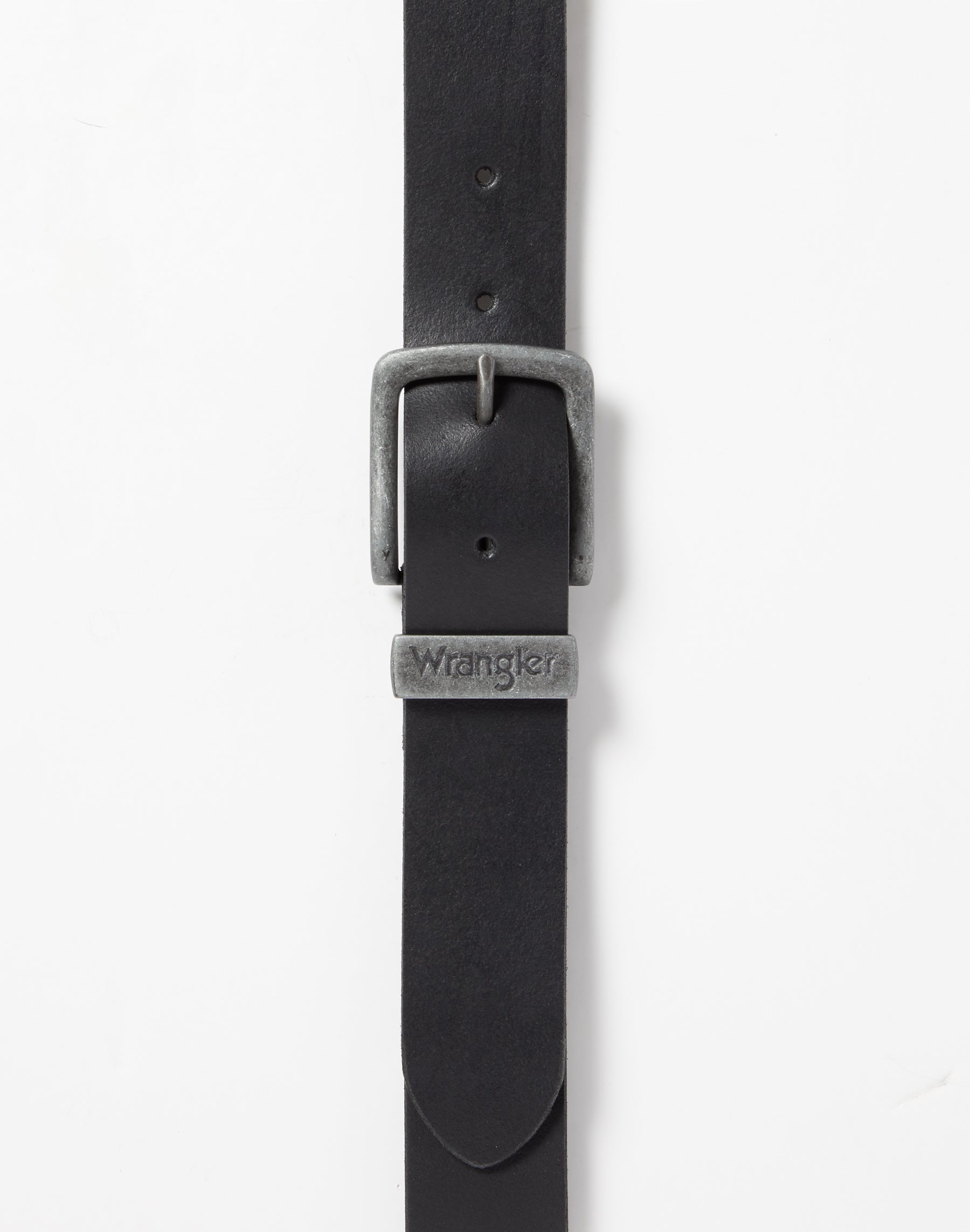 Metal Loop Belt in Black Ceinture Wrangler   