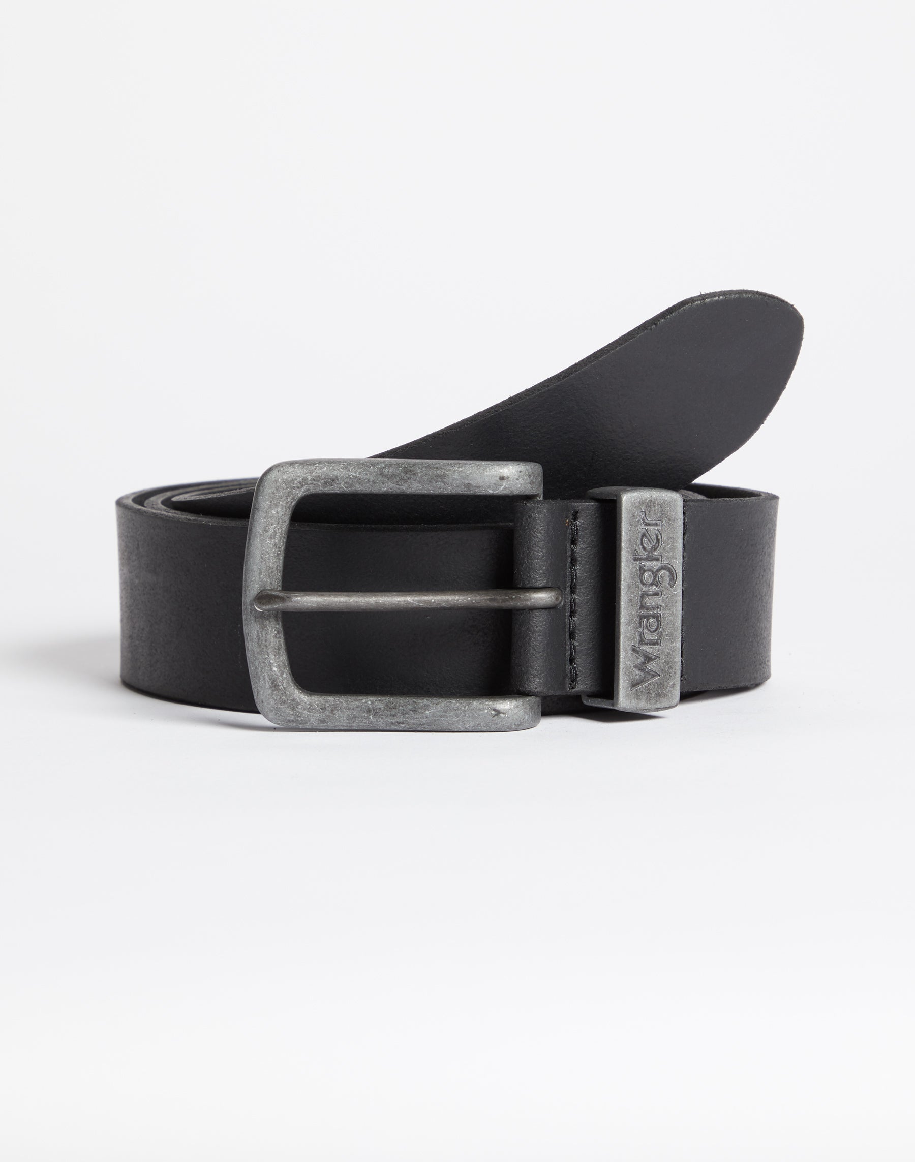 Metal Loop Belt in Black Ceinture Wrangler   