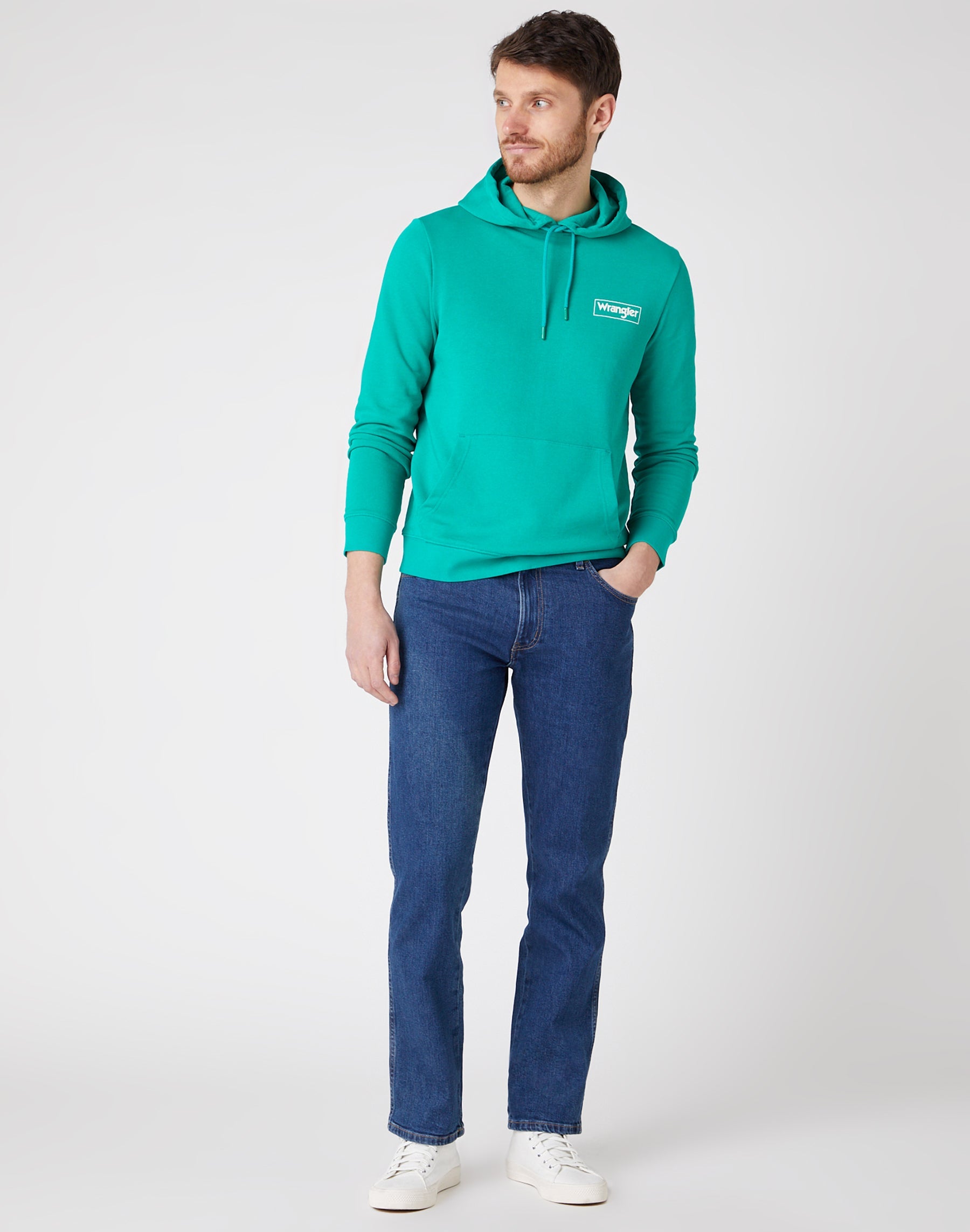 Regular Fit Low Stretch in Darkstone Jeans Wrangler   