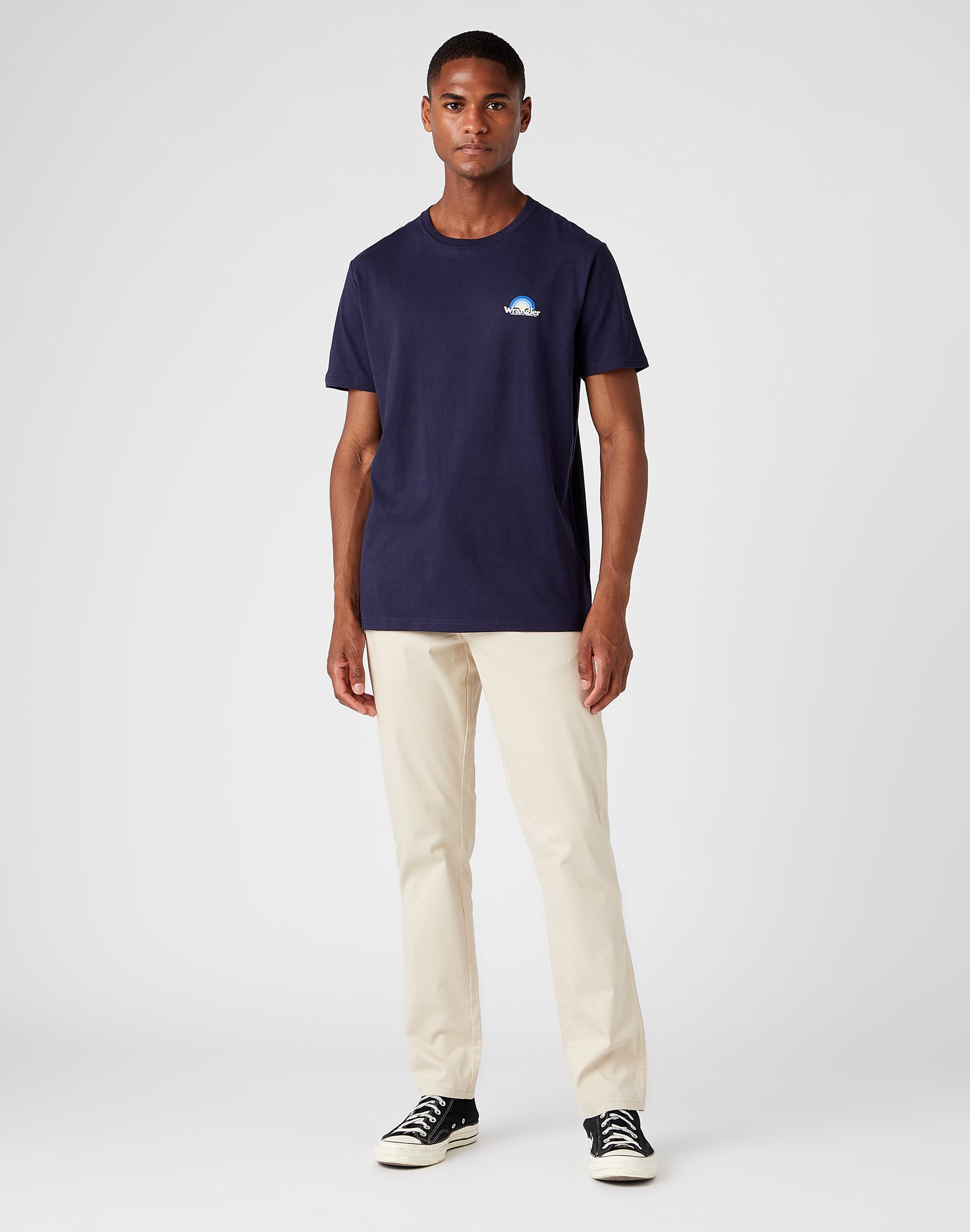 Texas Slim Trousers in Pumice Stone Pantalon Wrangler   