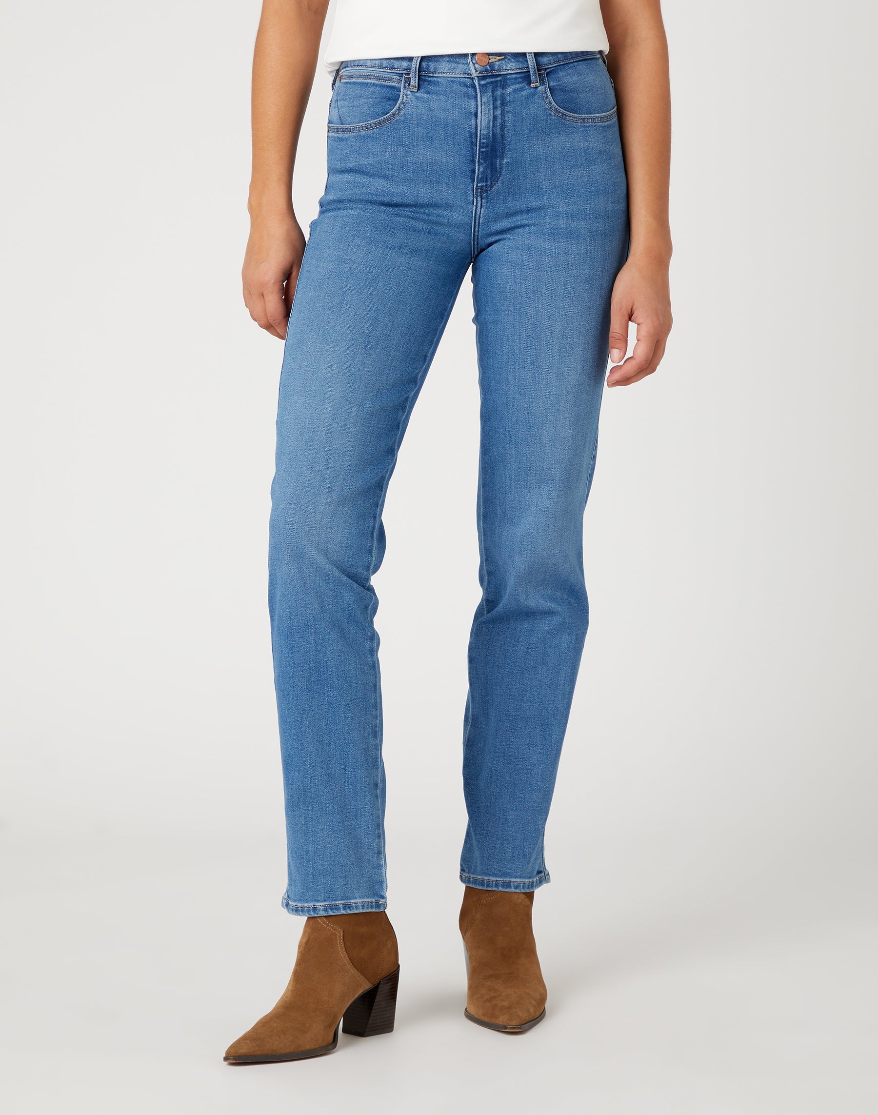 Jeans droit Aurelia Wrangler   