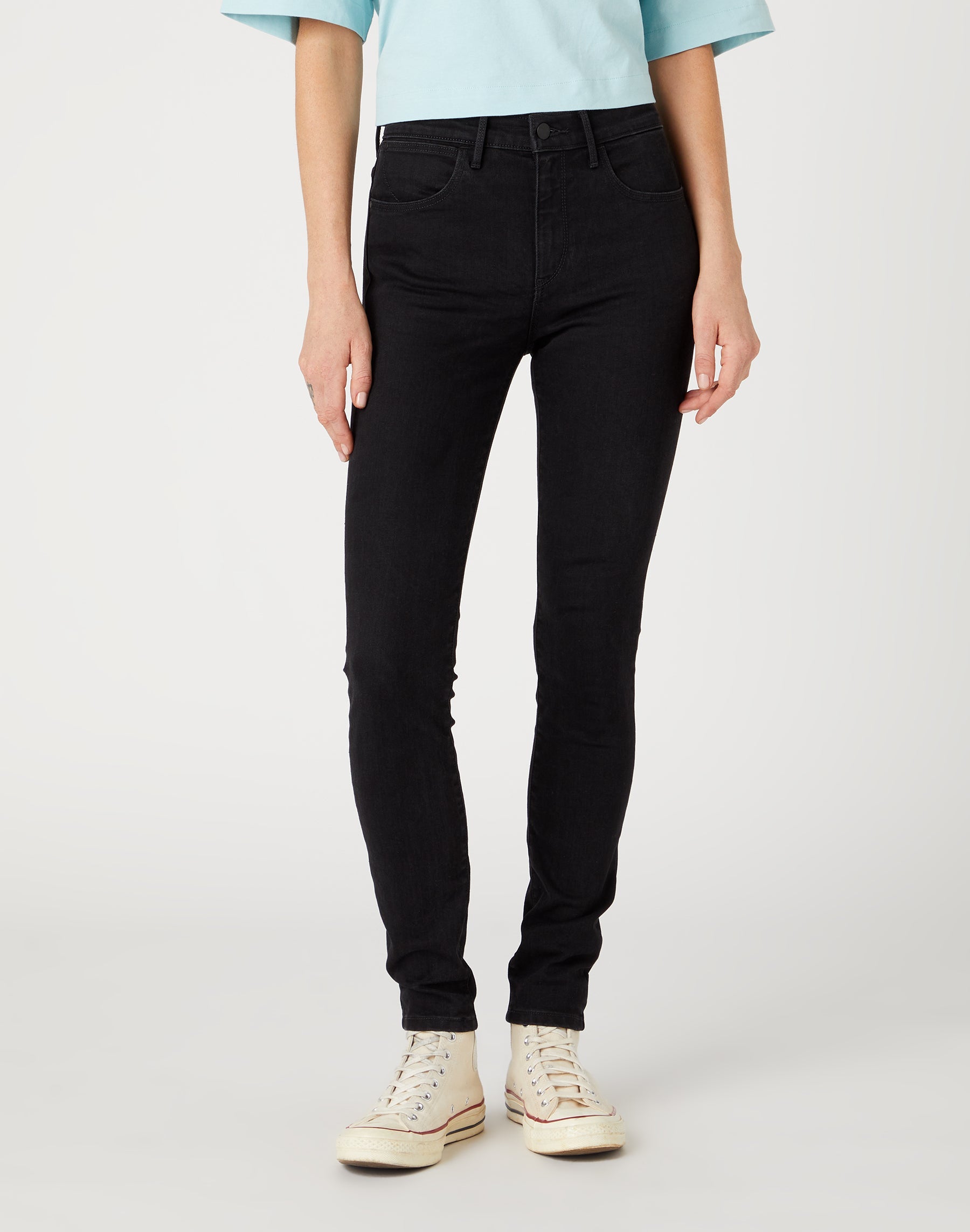 Skinny haut en jeans Arachne Wrangler   