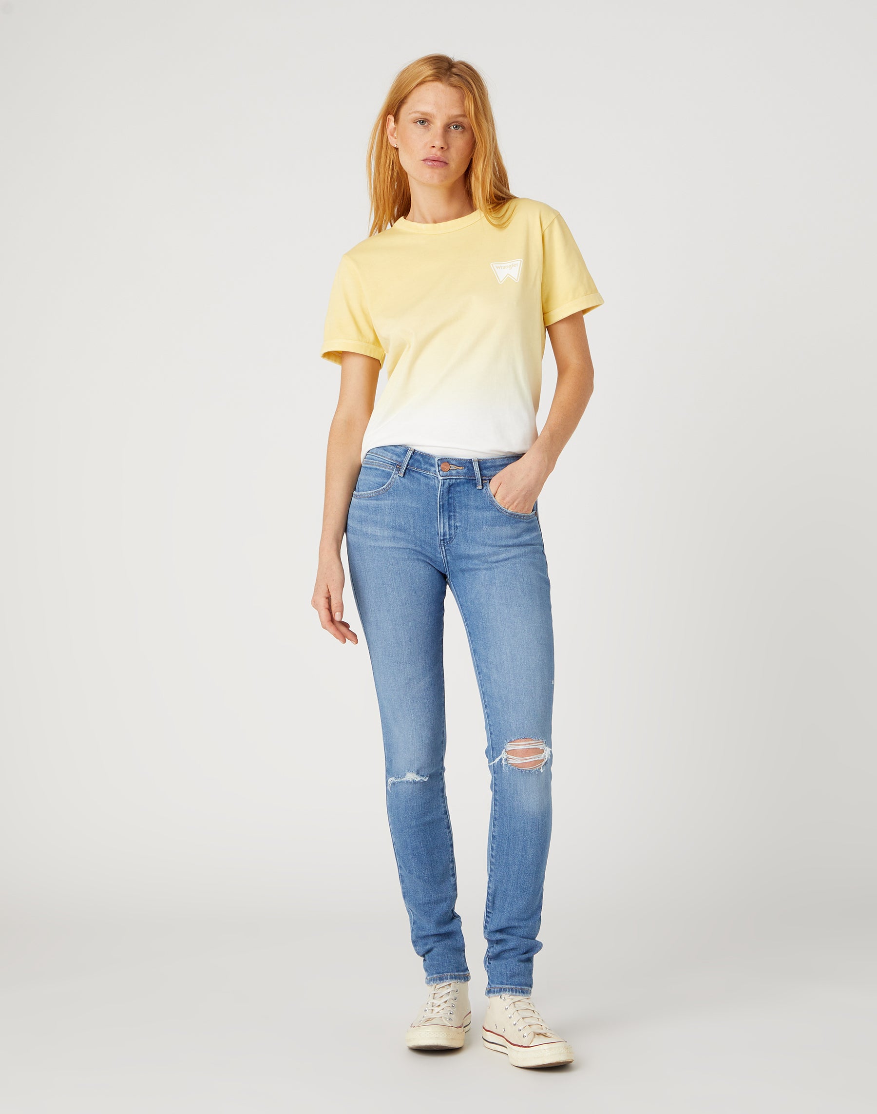 Skinny en jeans riptide Wrangler   