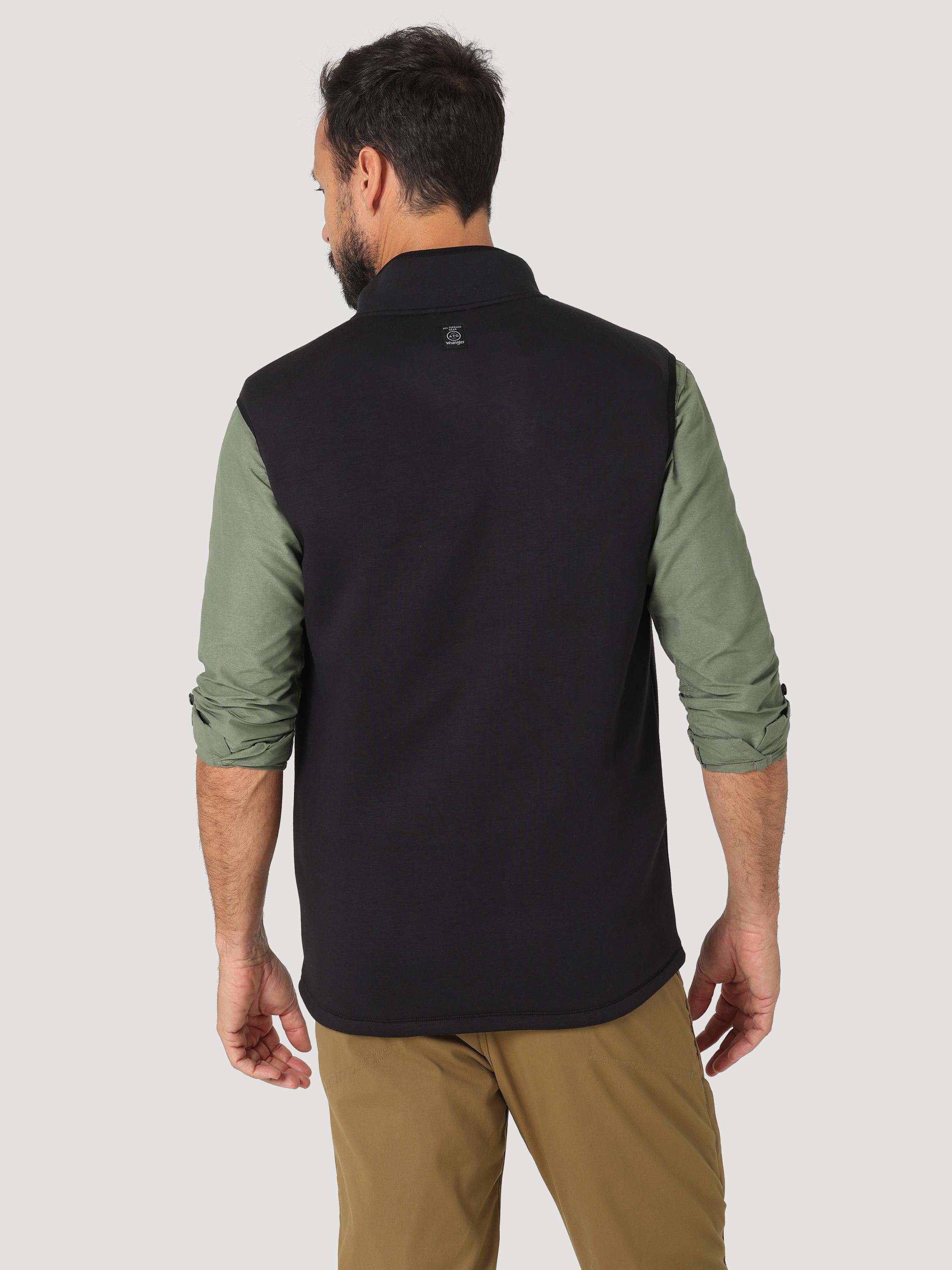 All Terrain Gear Athletic Hybrid Vest in Black Vestes Wrangler   