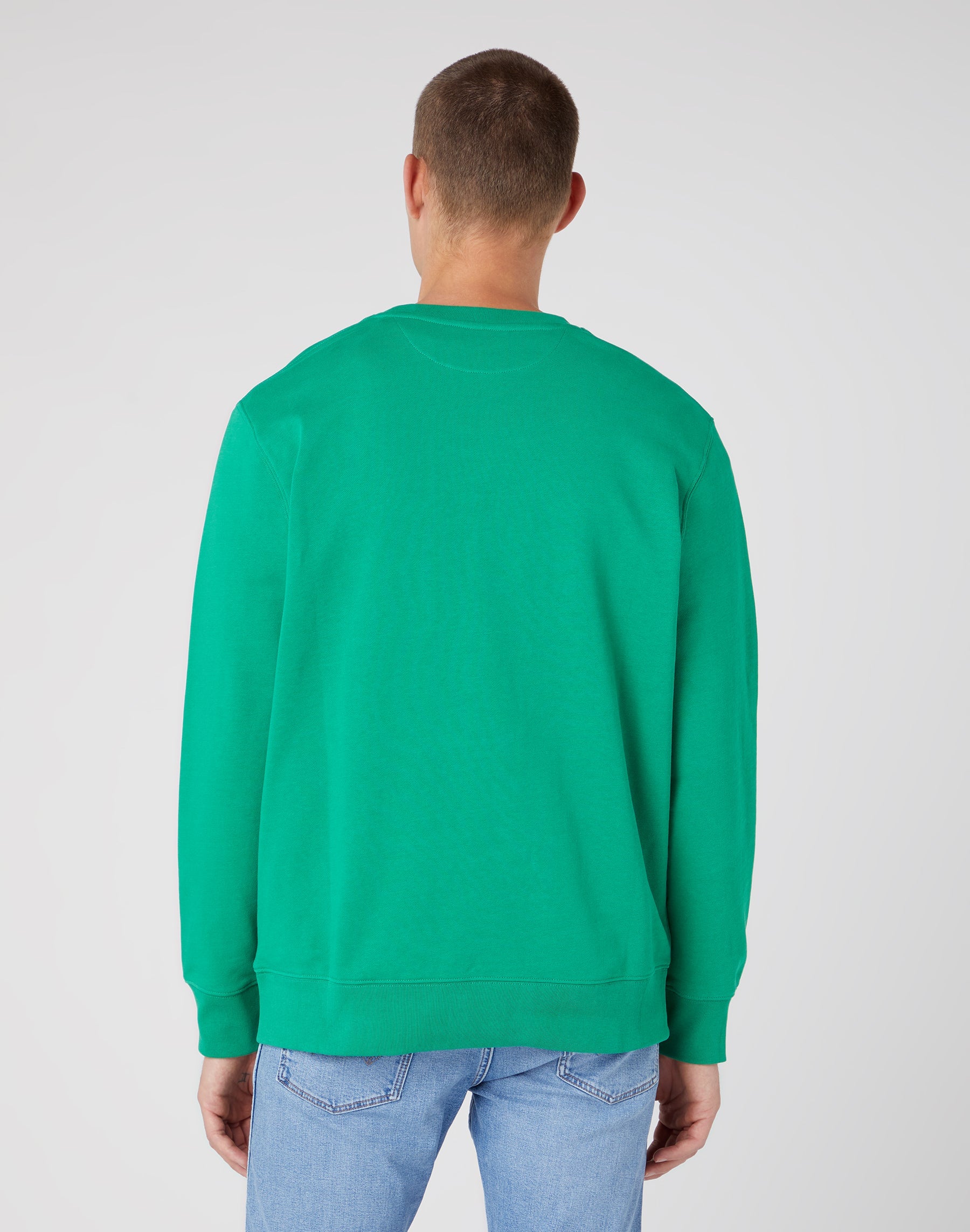 Graphic Crew in Leprechaun Green Sweatshirts Wrangler   