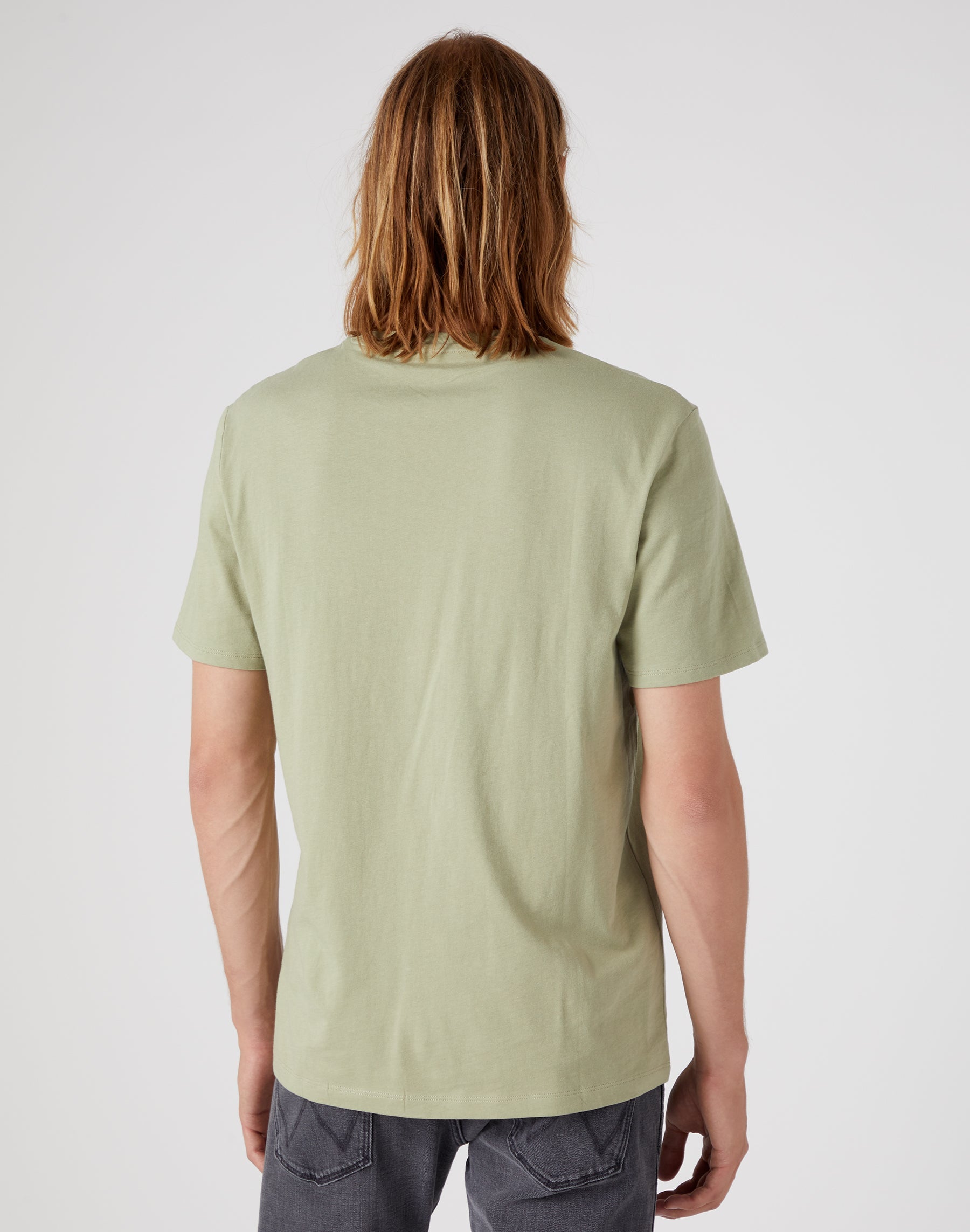 Americana Tee in Tea Leaf T-shirts Wrangler   