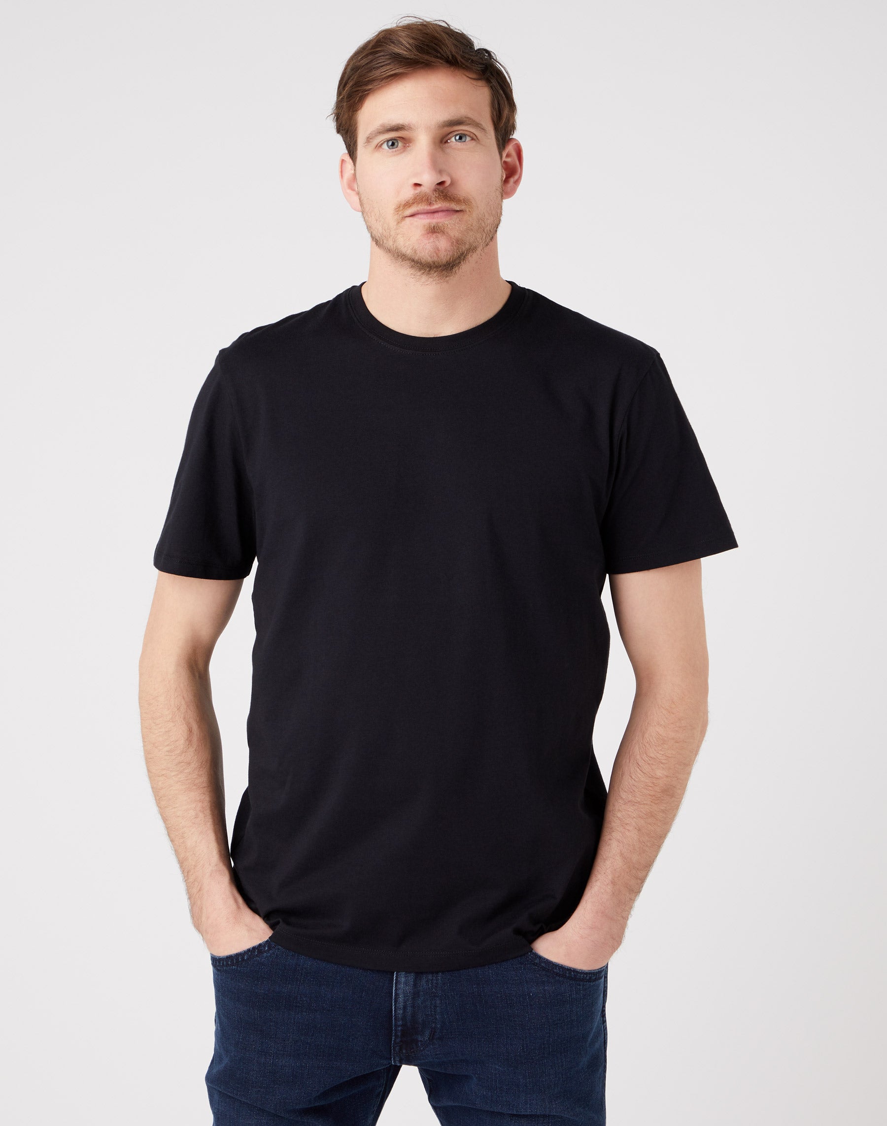 2 Pack Tee in Black/White T-shirts Wrangler   