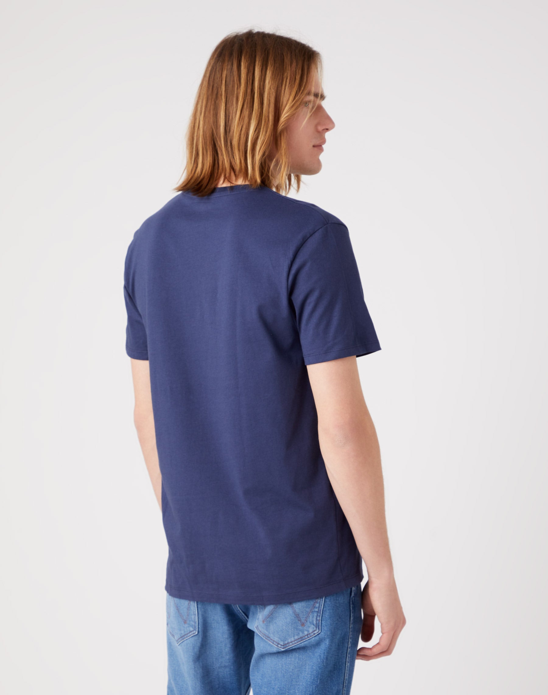 2 Pack Tee in Navy/White T-shirts Wrangler   