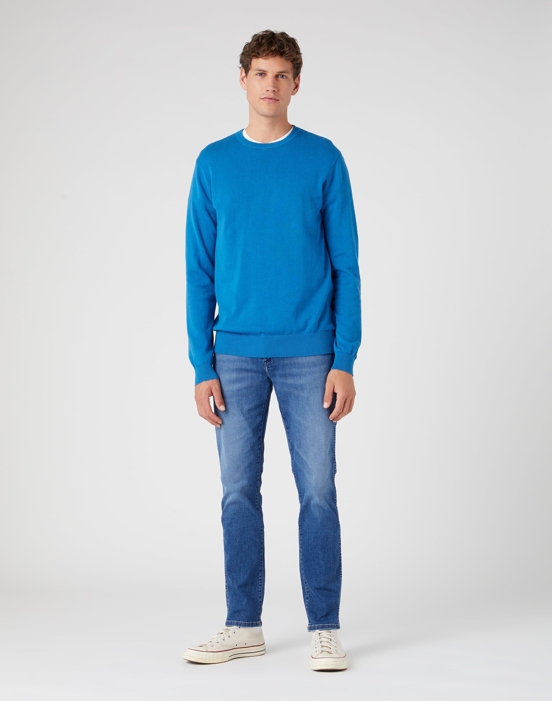 Tricot ras du cou en eau profonde Pull Wrangler   