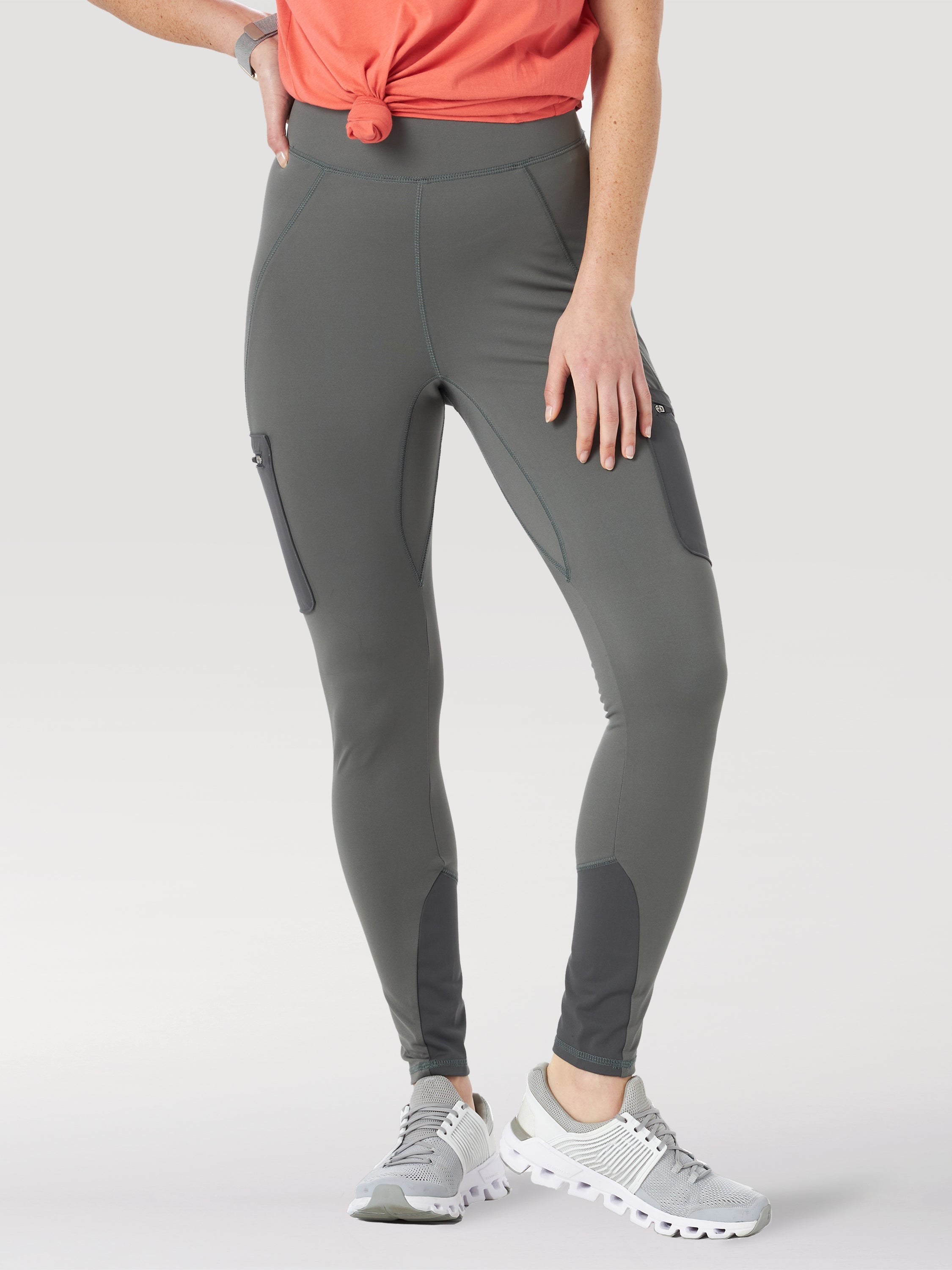 Cargo Legging in Grey Pantalons Wrangler   