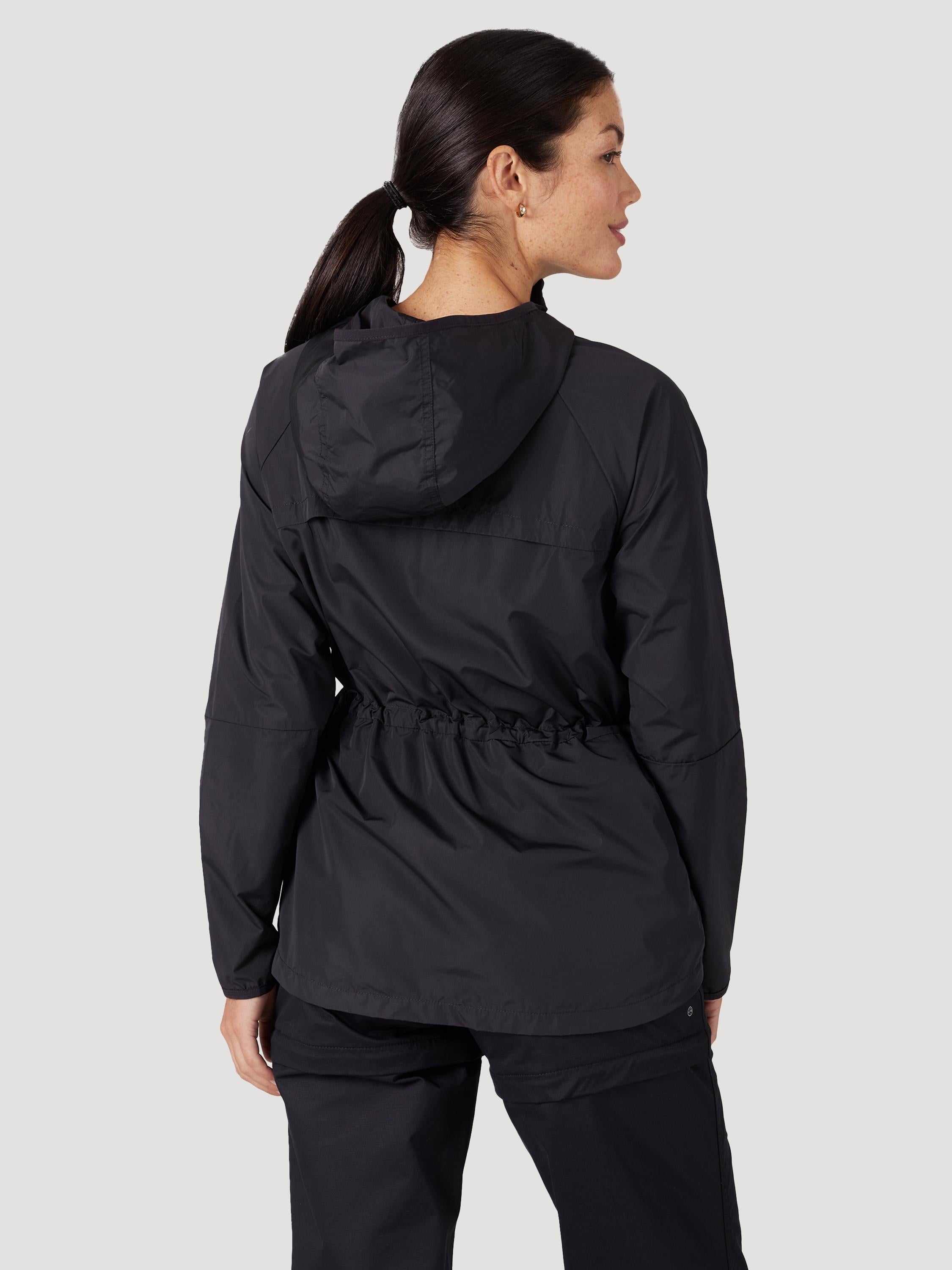 All Terrain Gear Packable Jacket in Black Vestes Wrangler   