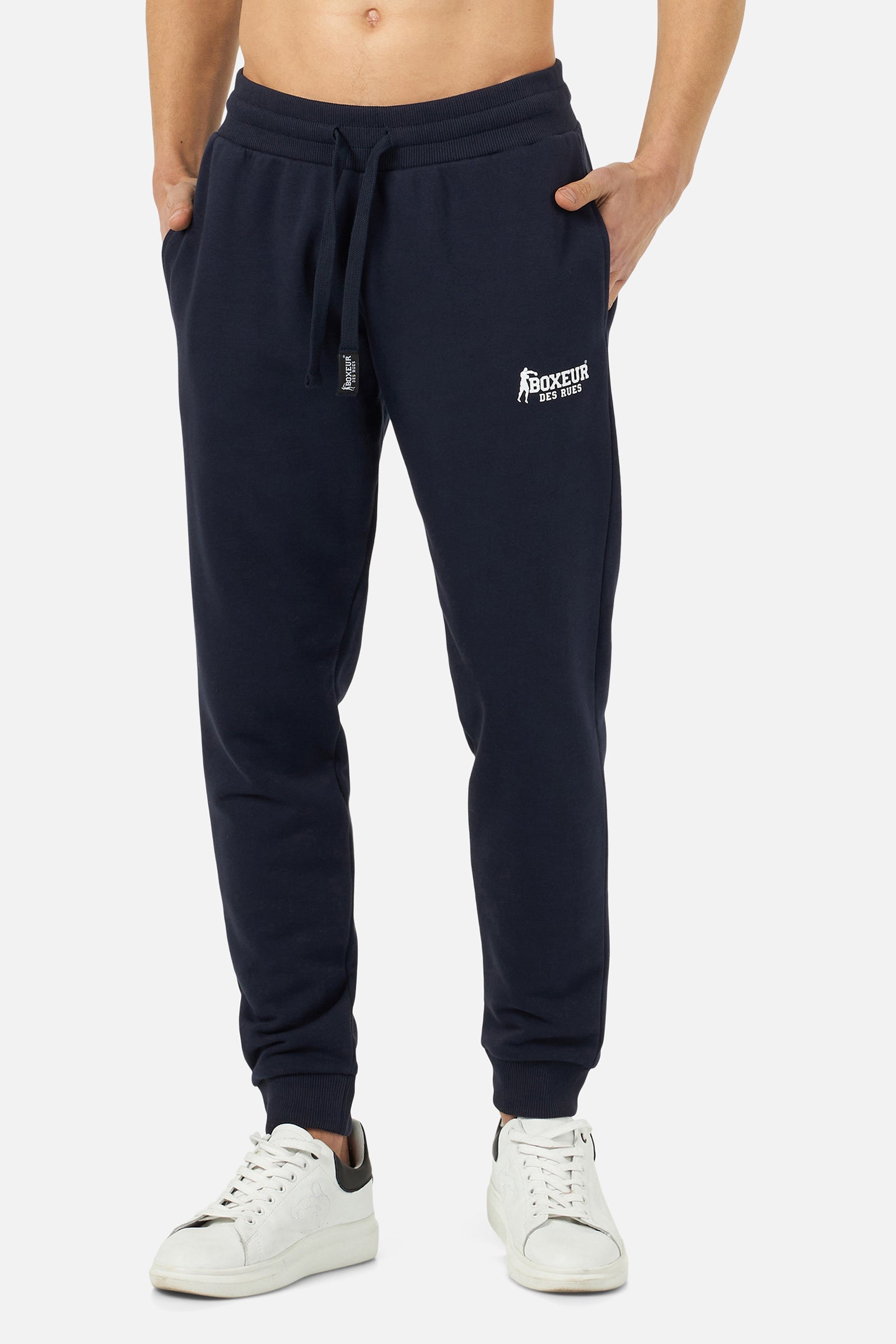 Man Long Pant in Navy Pantalons Boxeur des Rues   