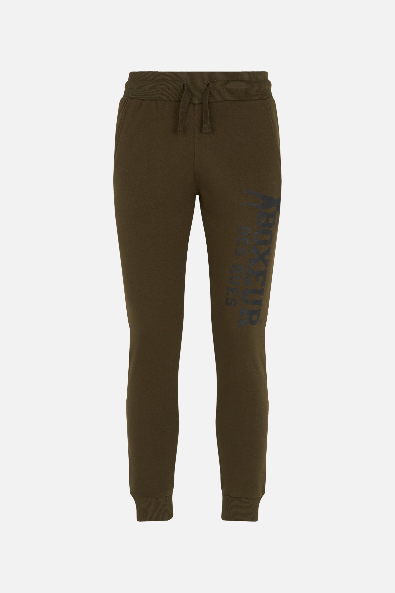 Sweatpant Slim Fit With Logo in Pantalon Army Boxeur des Rues   