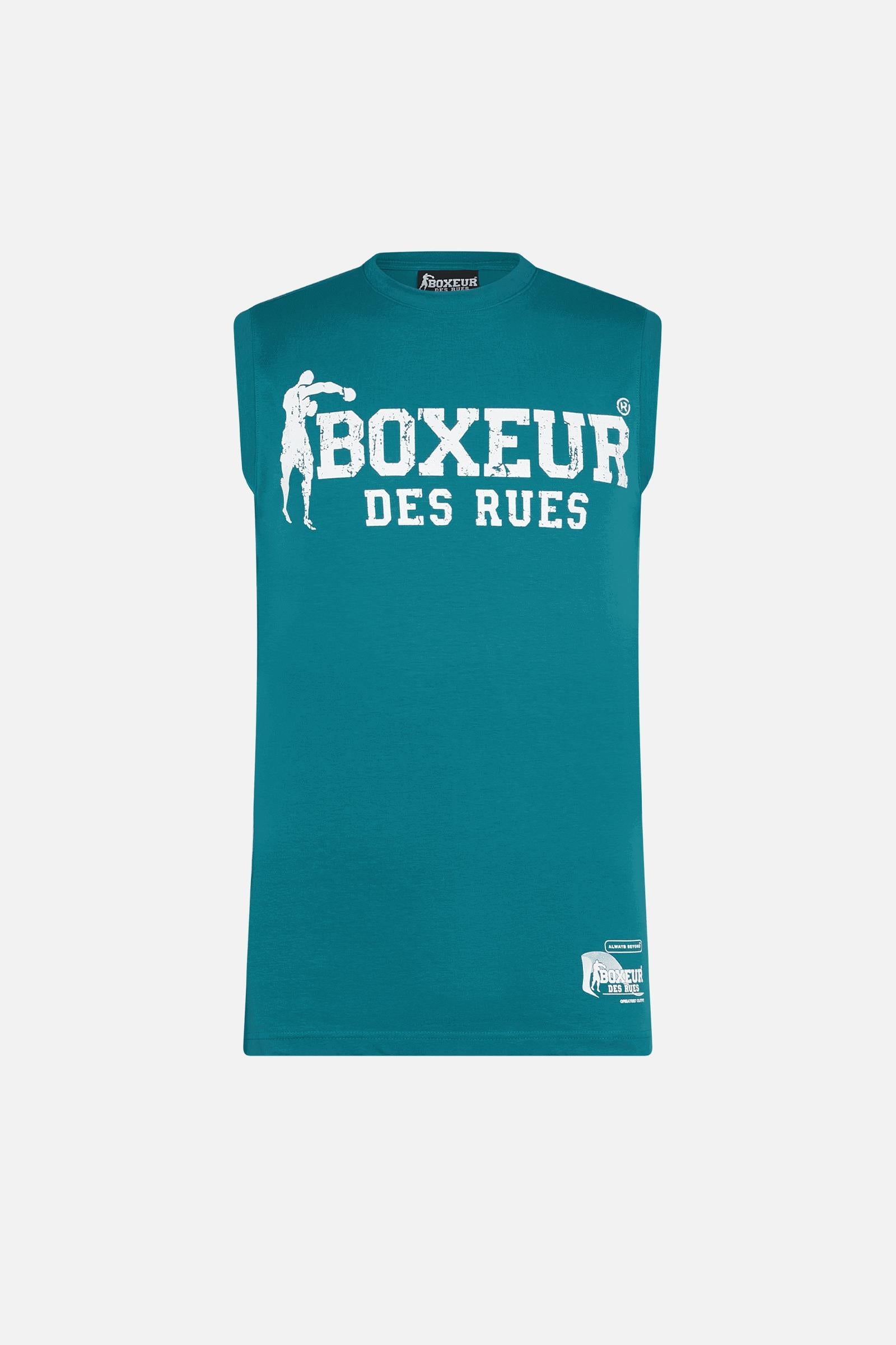 Basic Printed Tank Top dans Débardeurs Océan Boxeur des Rues   