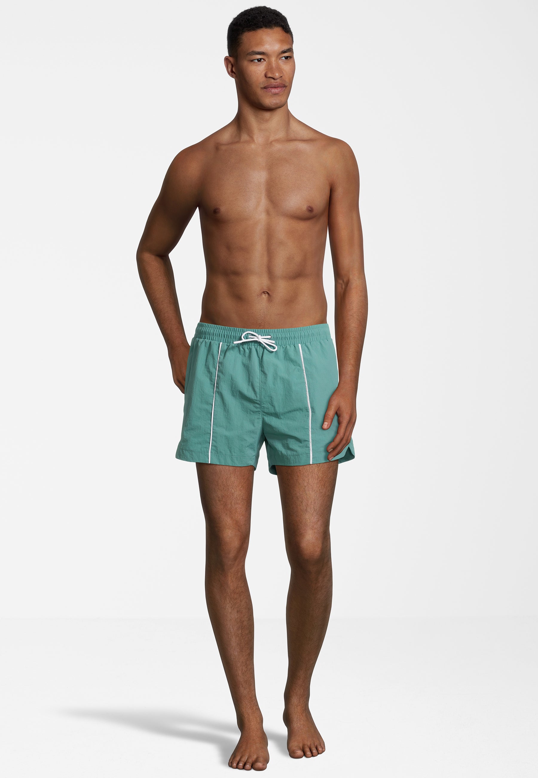 Sorrent Swim Shorts in Beryl Green Maillot de bain Fila   